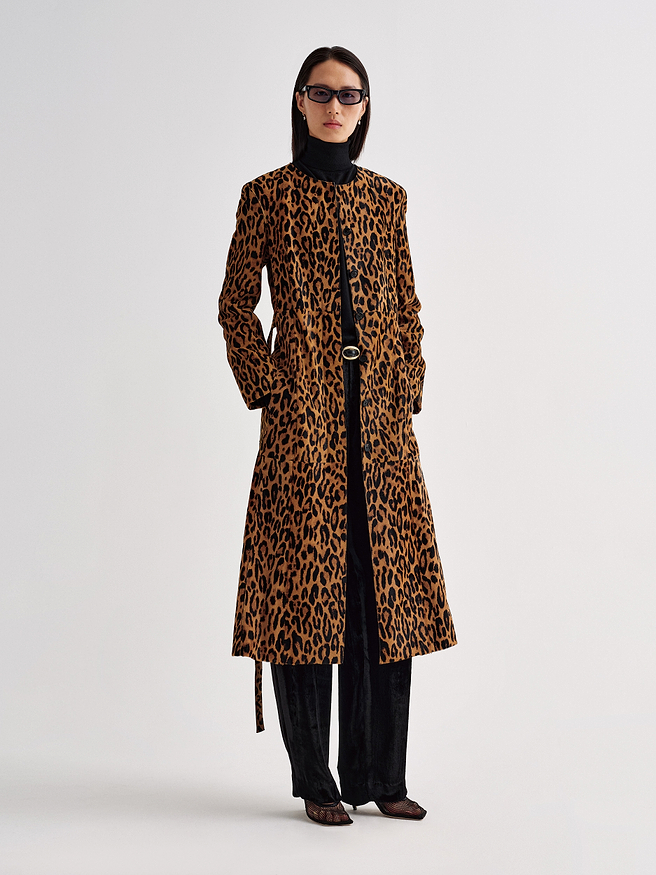 Affine Coat in Ponyhair