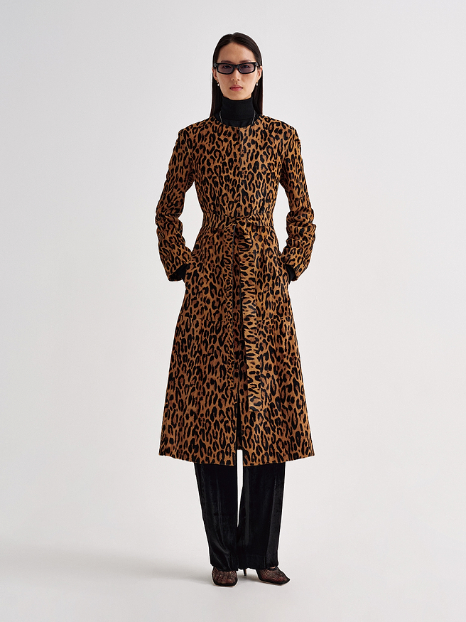 Affine Coat in Ponyhair
