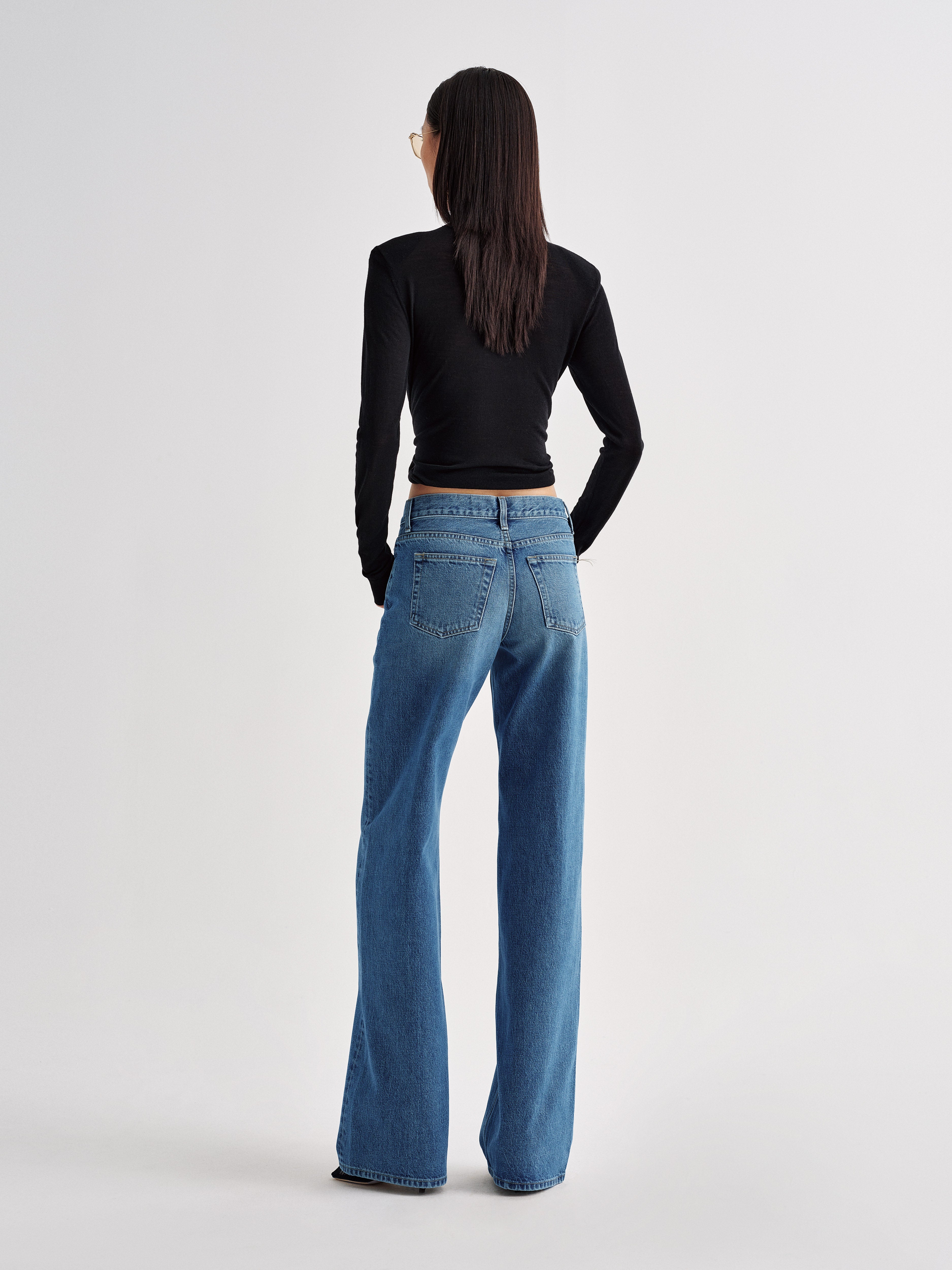 Rhys Jean in Rigid Denim