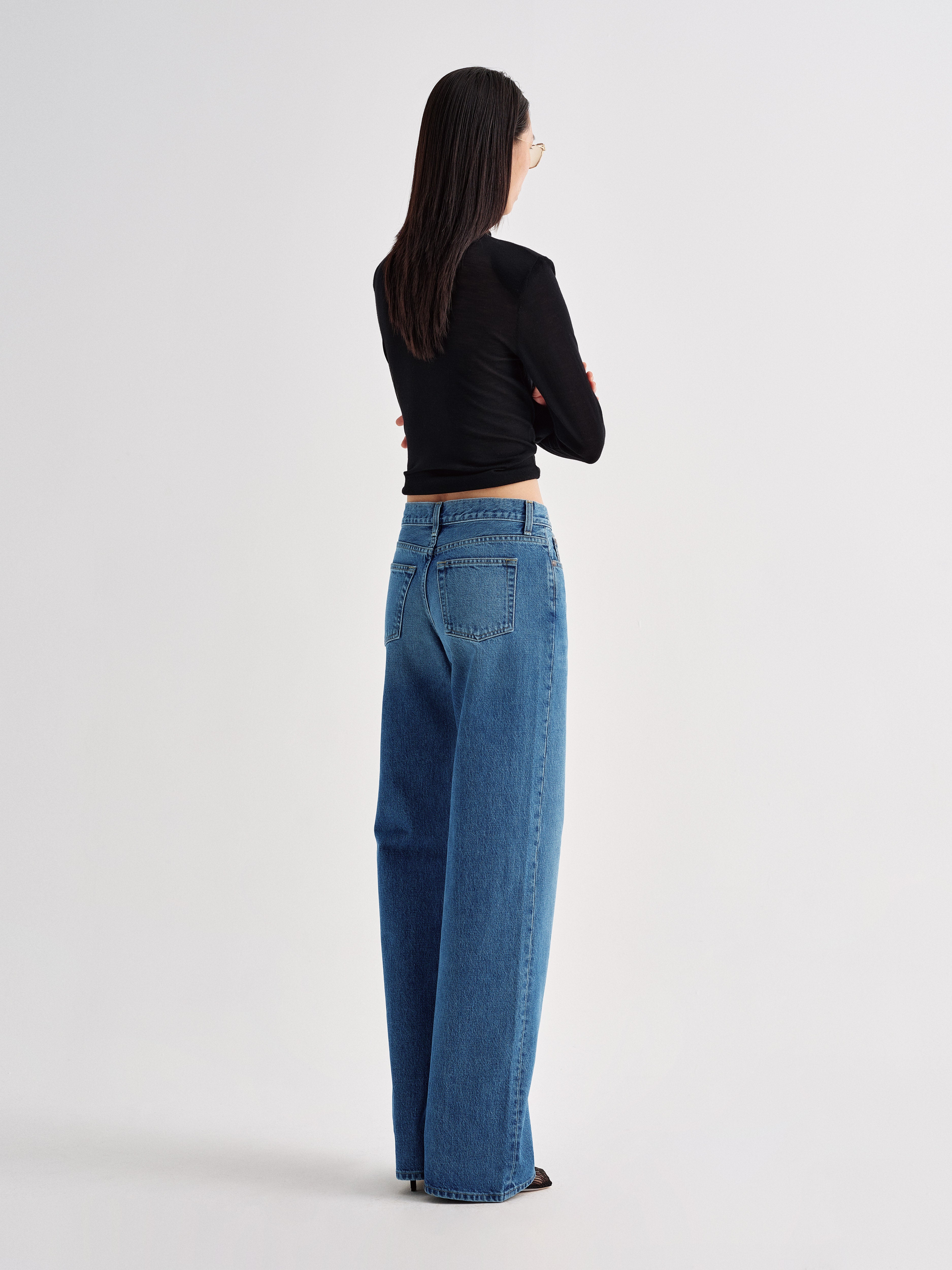 Rhys Jean in Rigid Denim