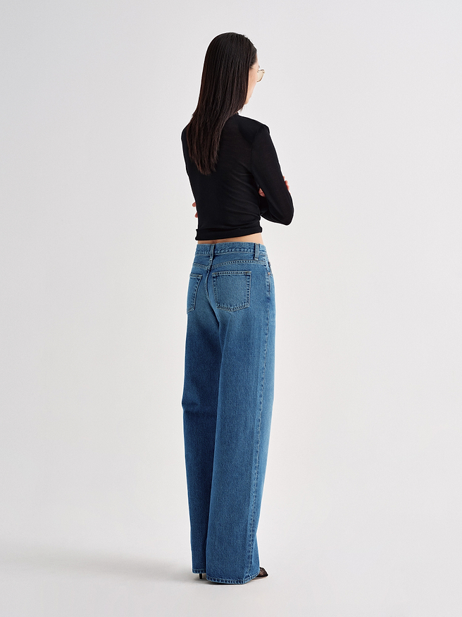 Rhys Jean in Rigid Denim