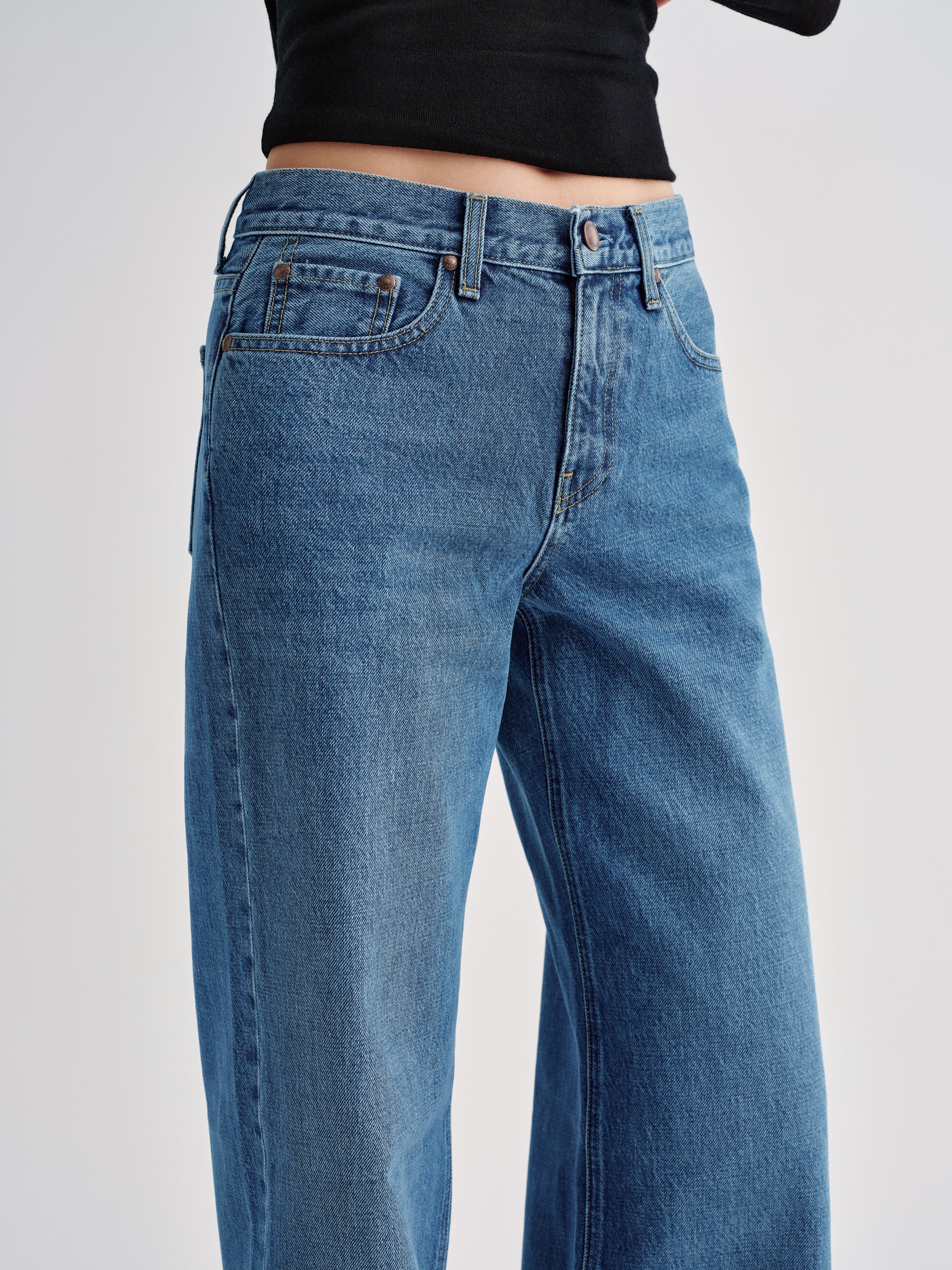 Rhys Jean in Rigid Denim