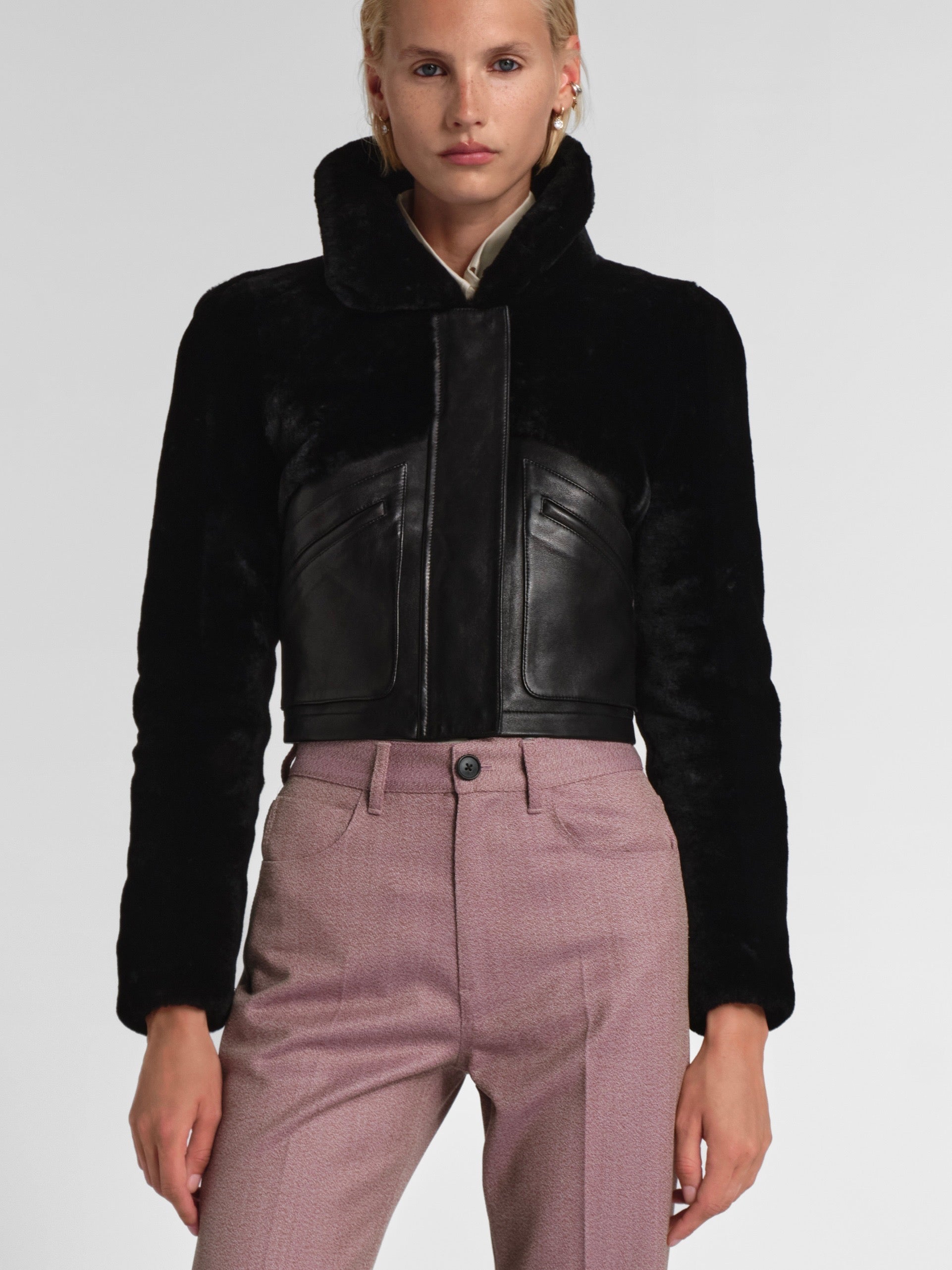 Quinn Jacket in Shearling