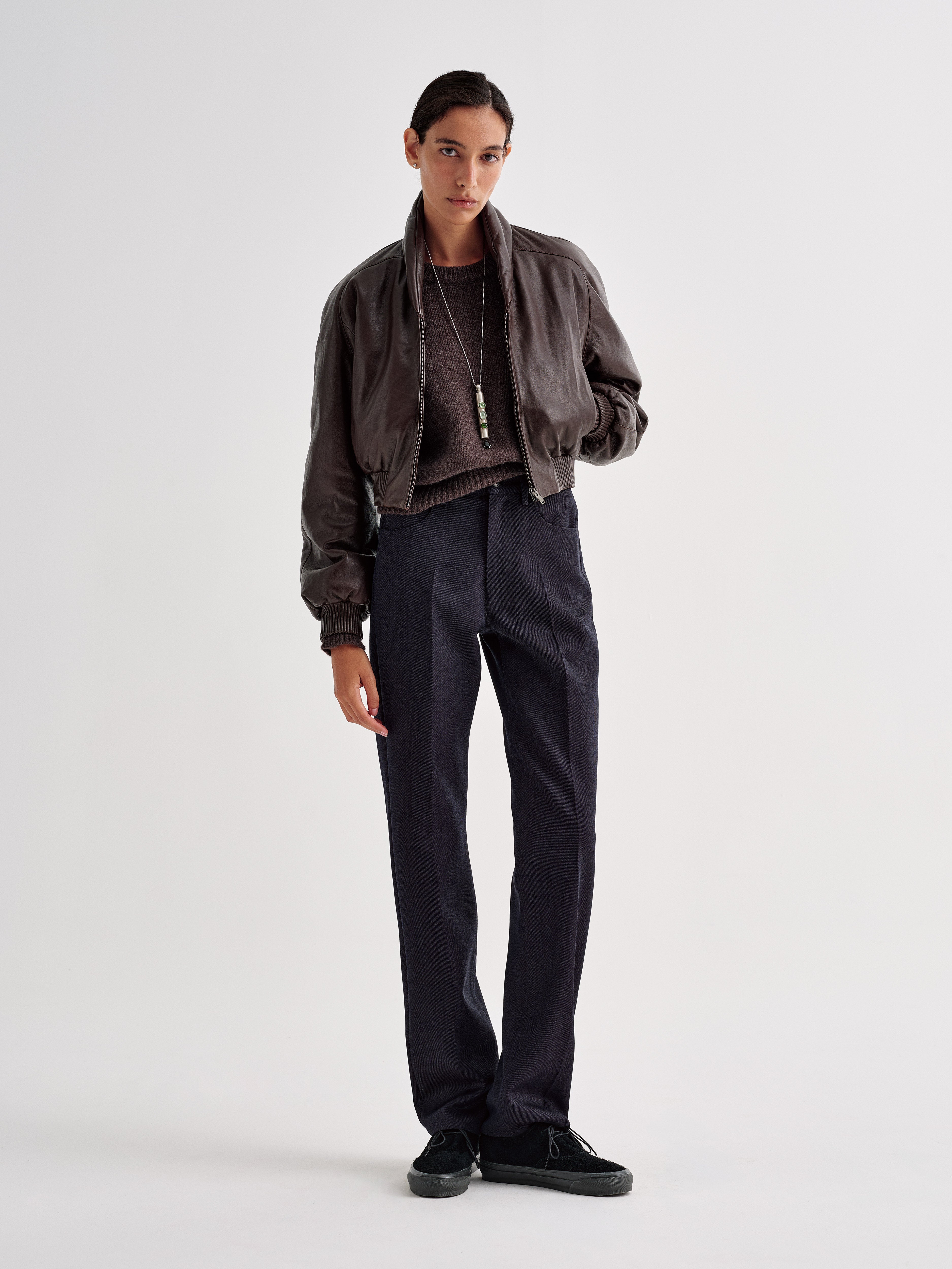 Reese Pant in Wool Viscose