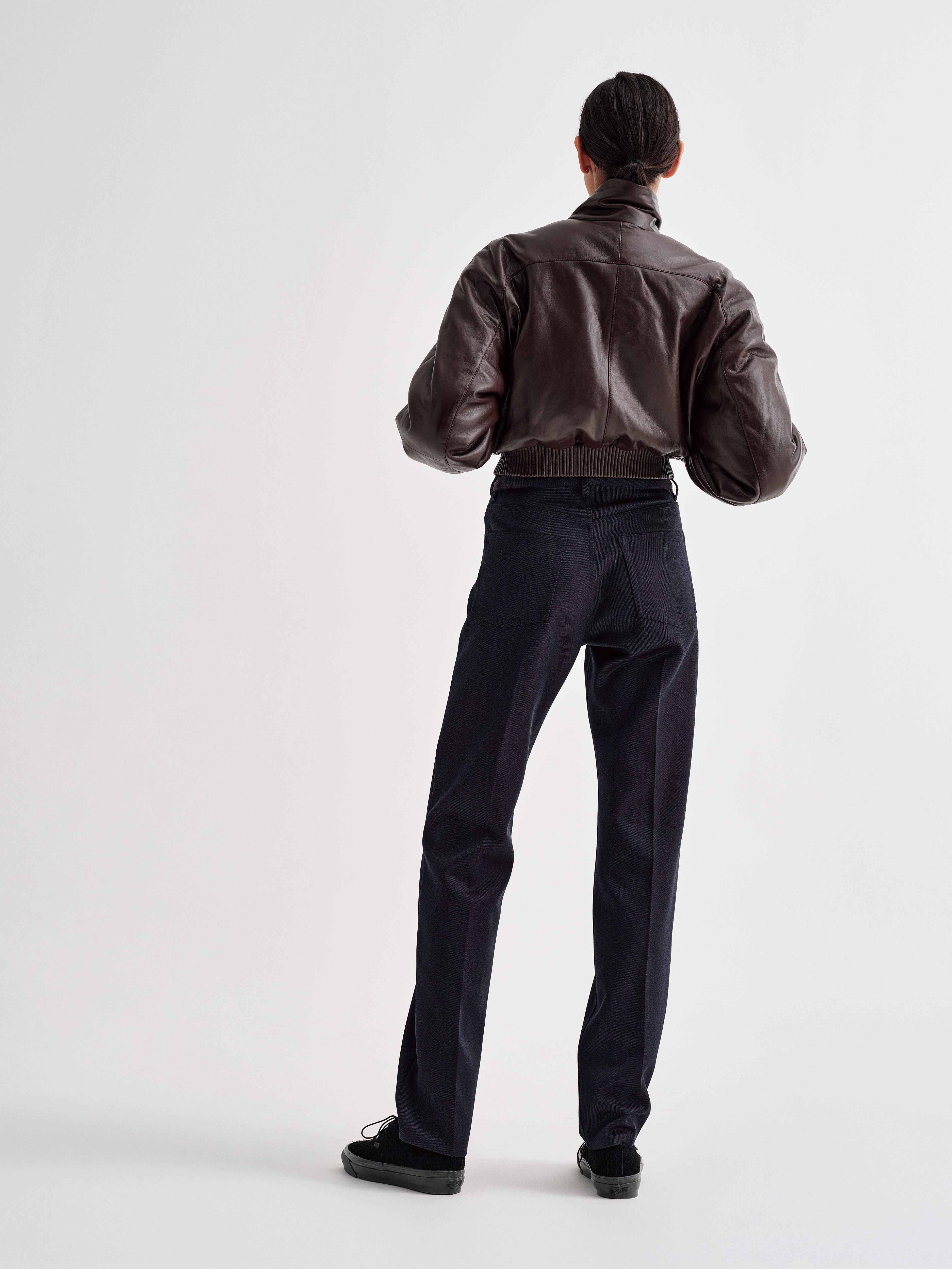 Reese Pant in Wool Viscose