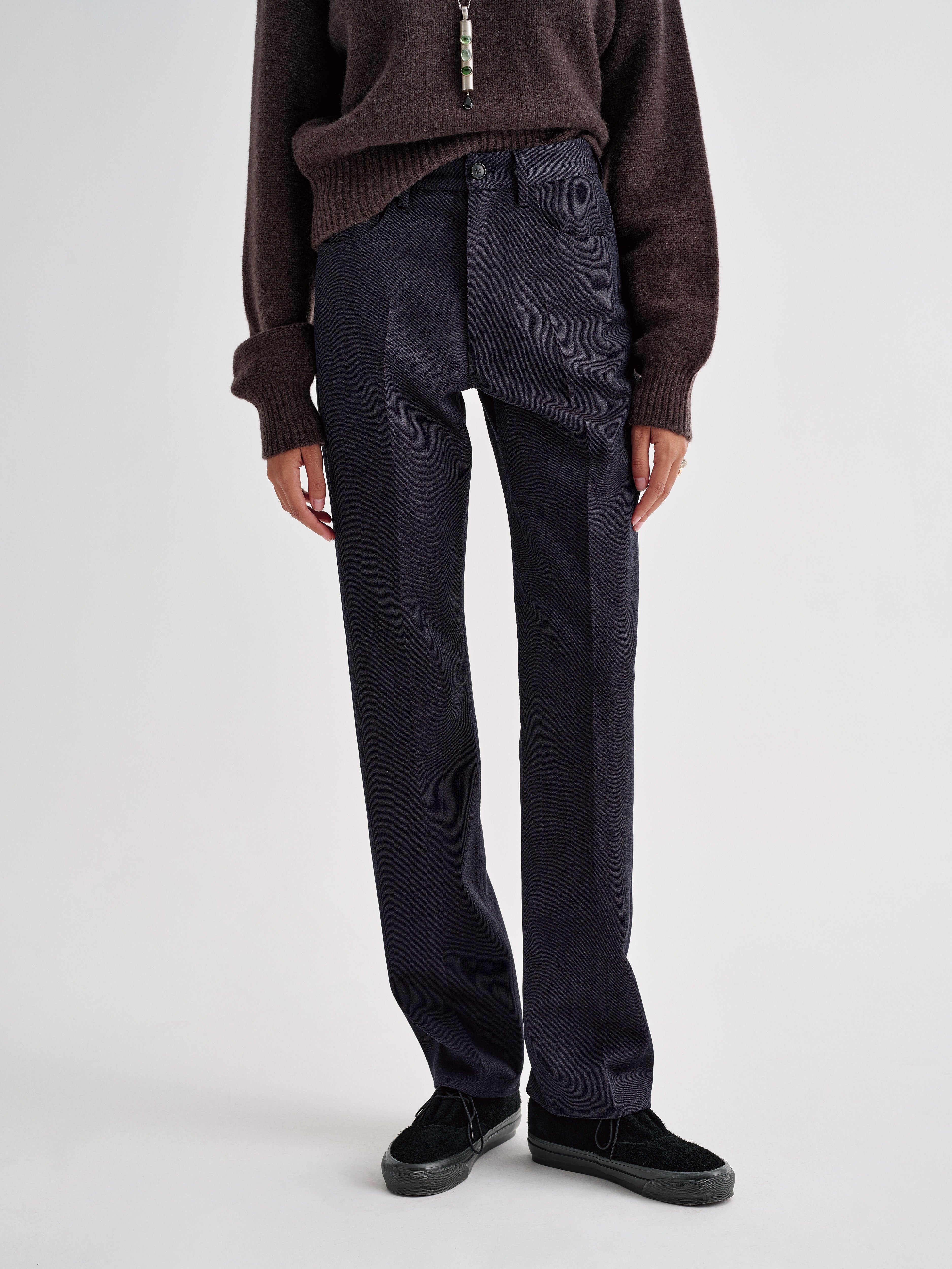 Reese Pant in Wool Viscose