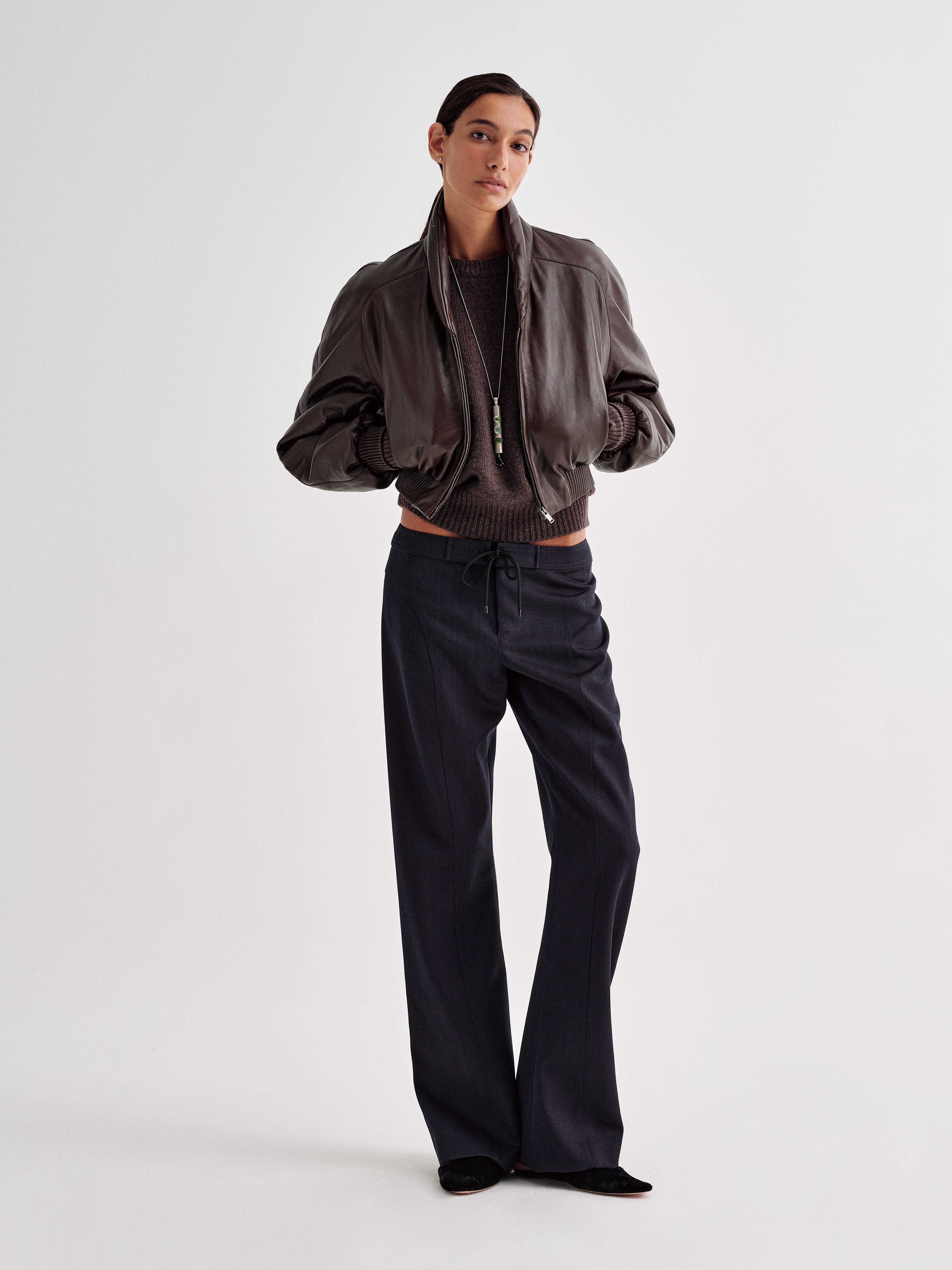 Tavi Pant in Wool Viscose