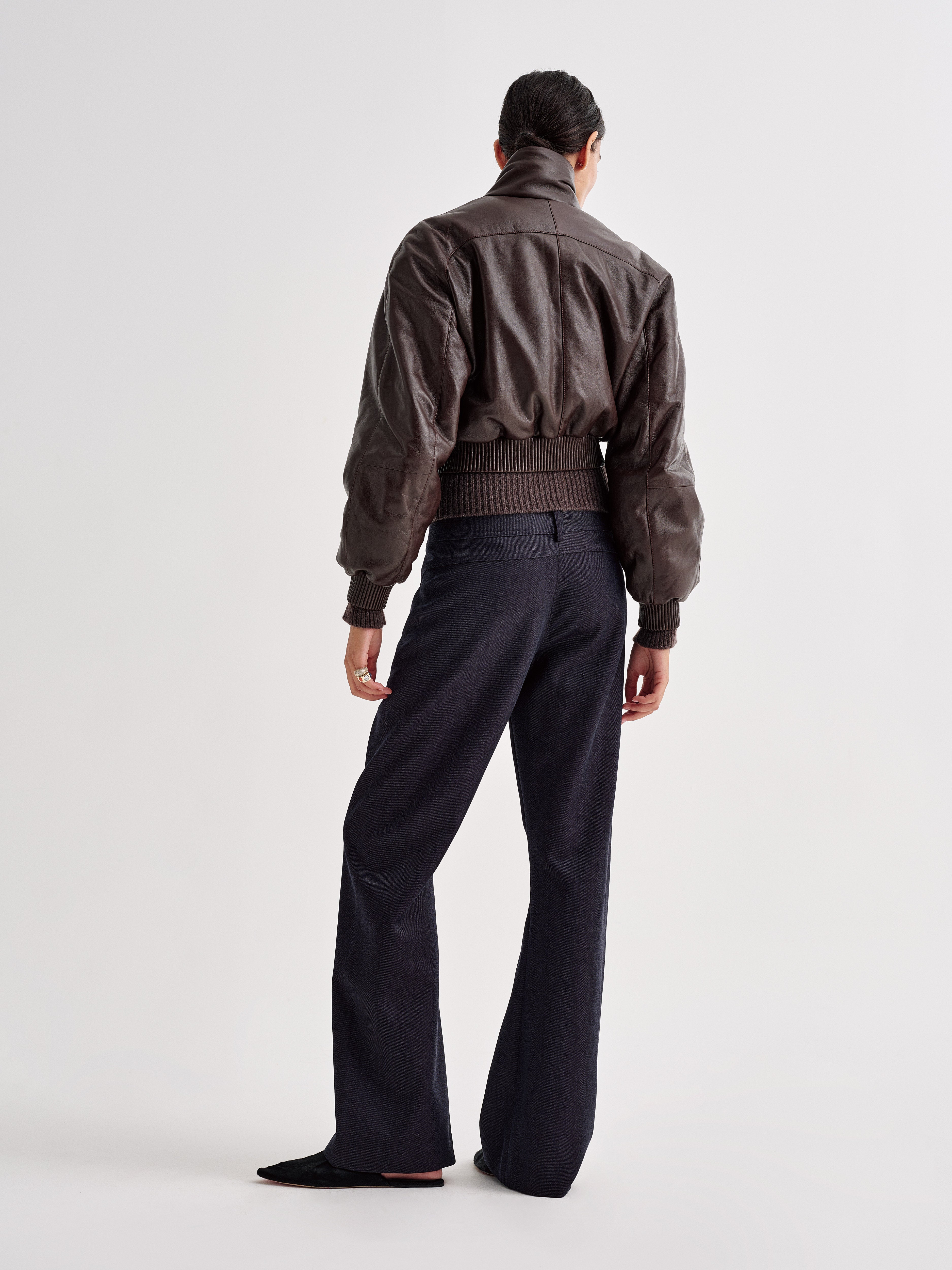 Tavi Pant in Wool Viscose