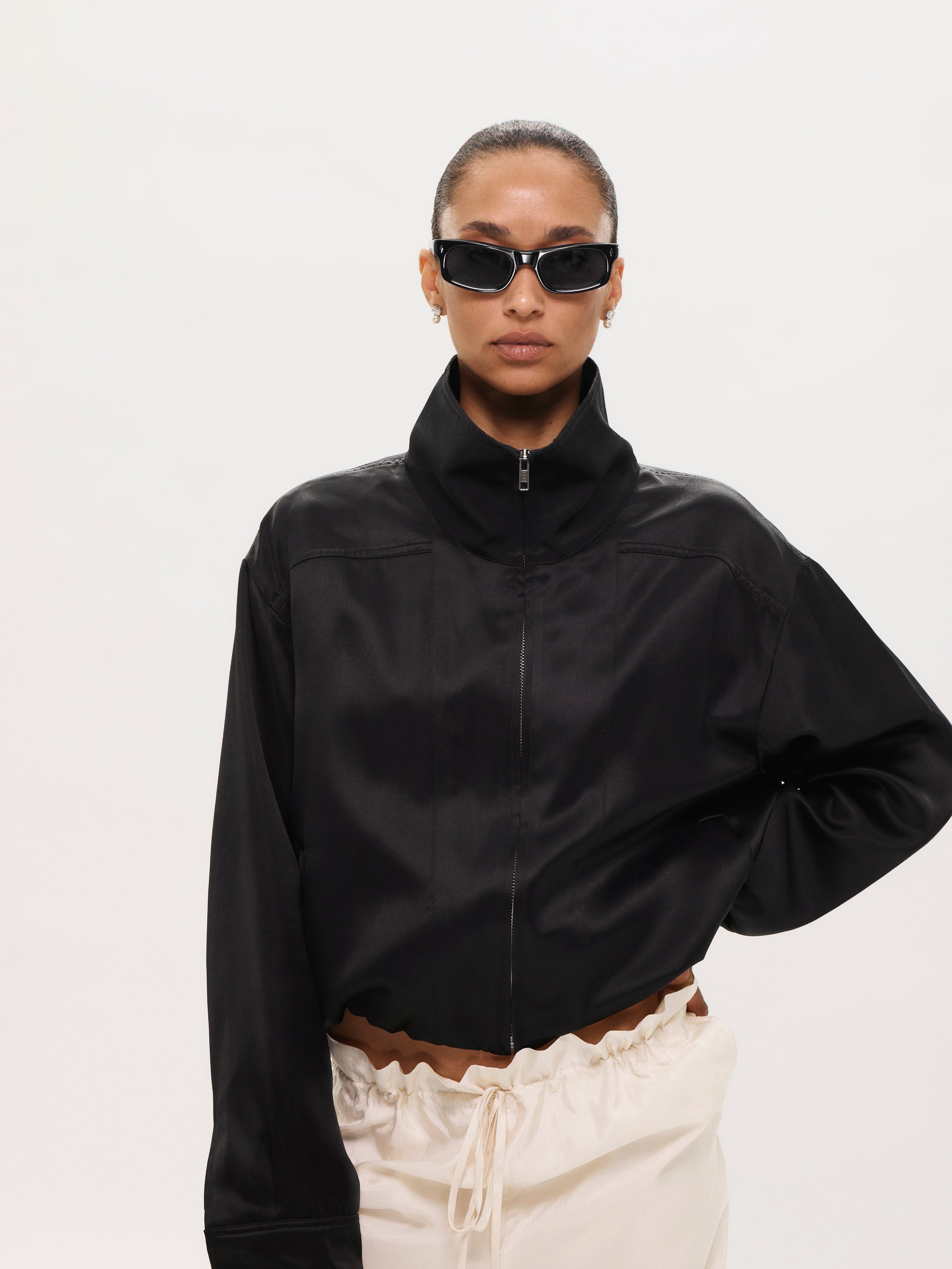 Audra Jacket in Viscose Silk