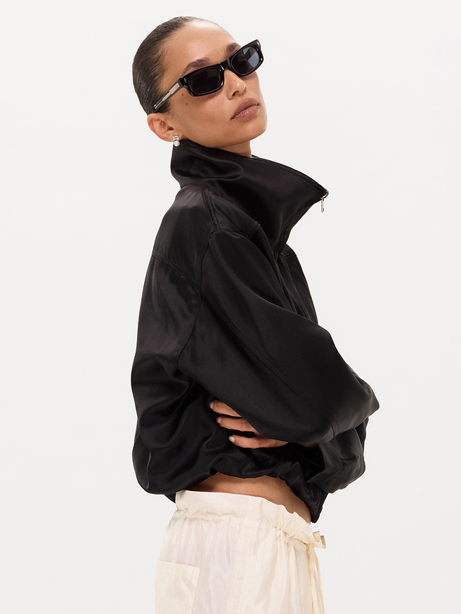 Audra Jacket in Viscose Silk