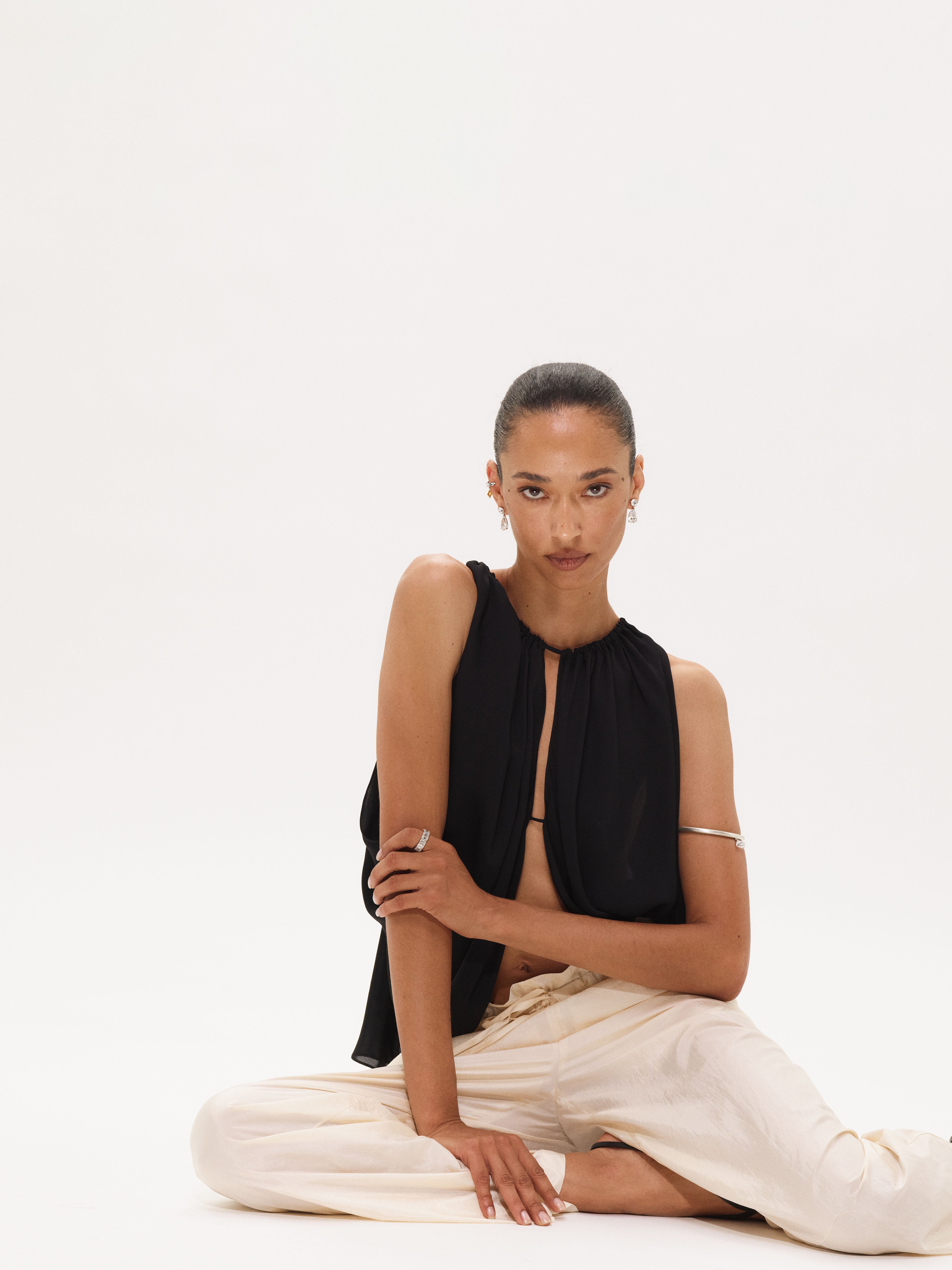 Reysa Top in Silk