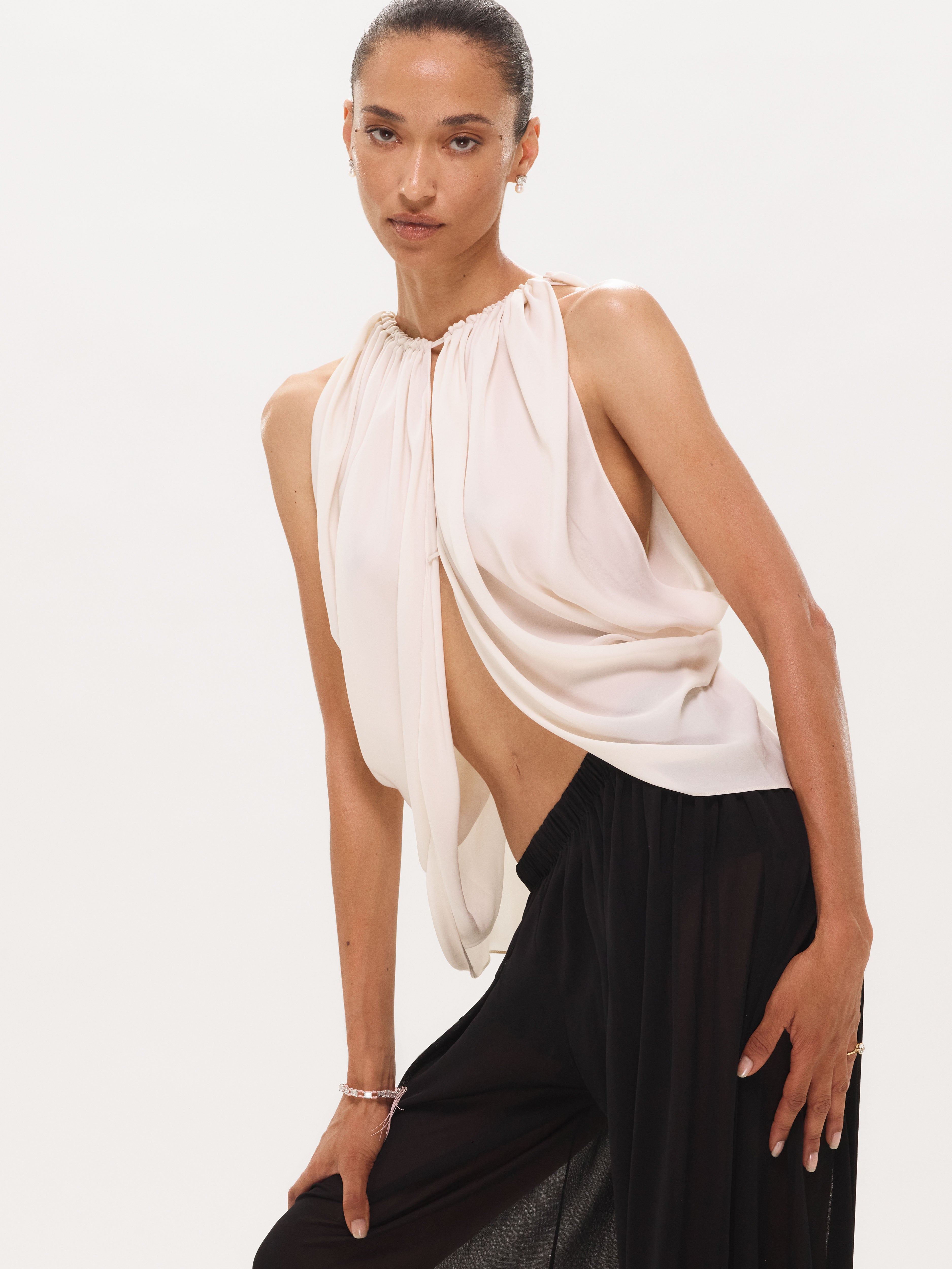 Reysa Top in Silk