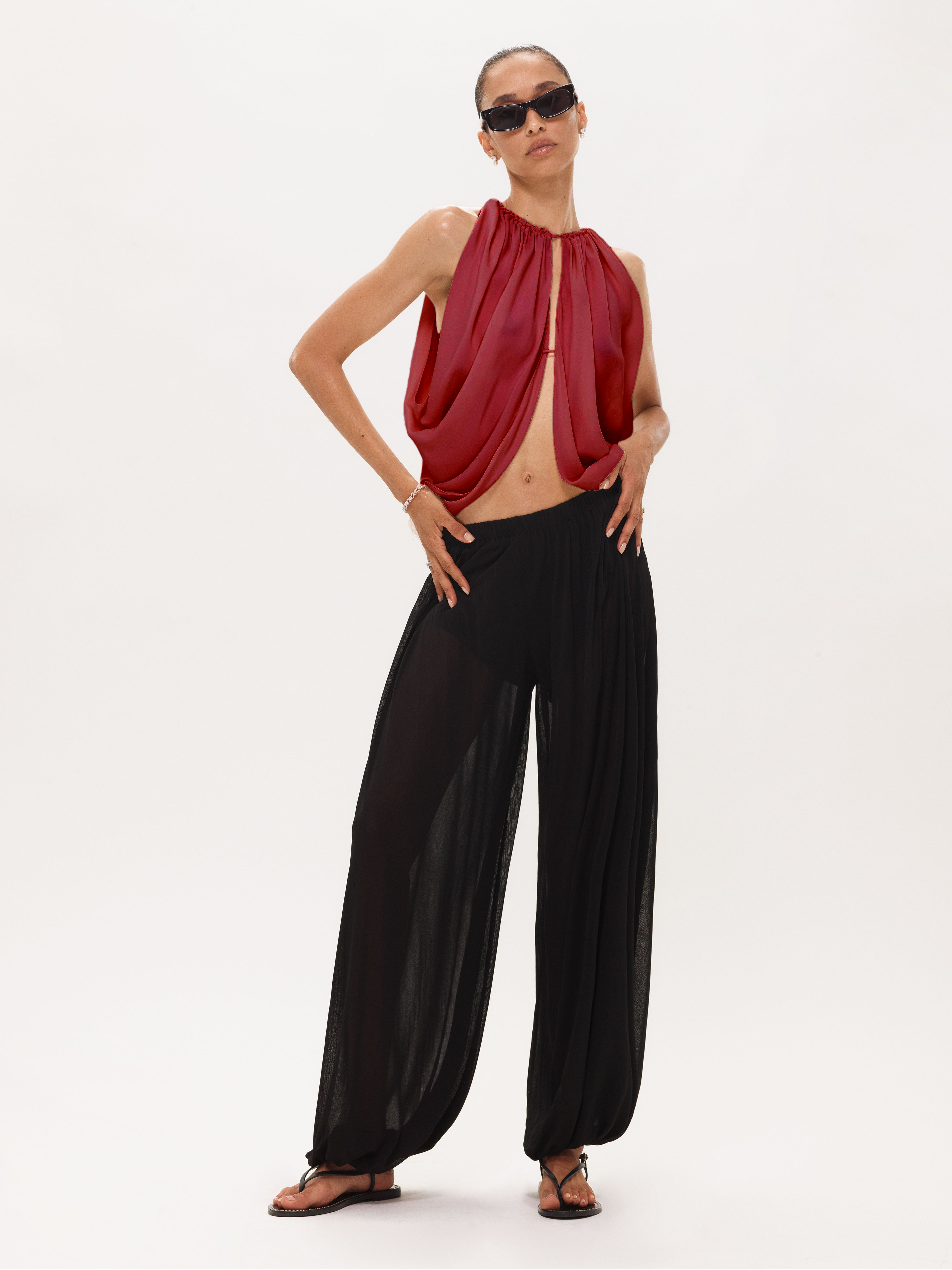 Reysa Top in Silk