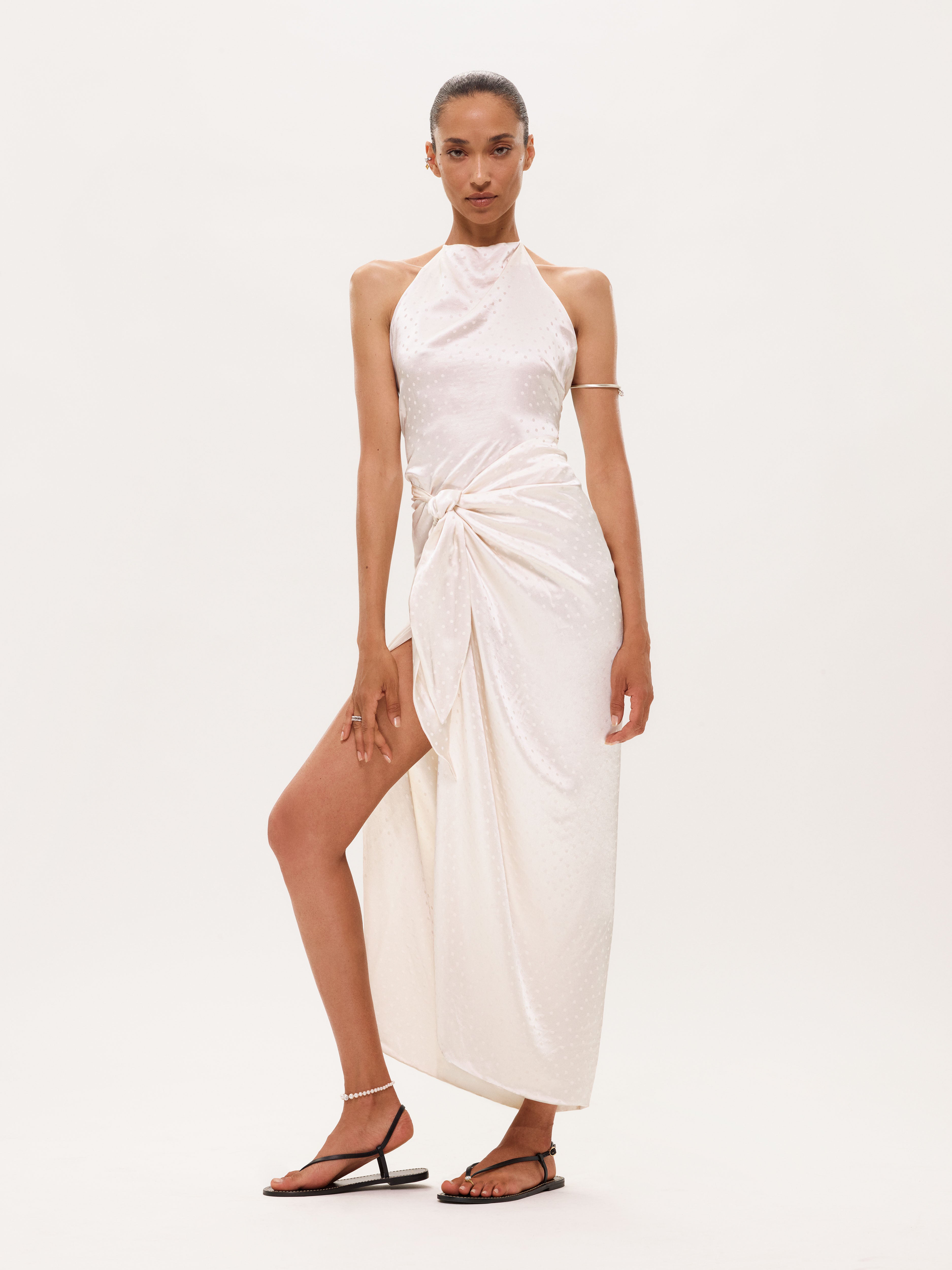 Nourin Dress in Silk