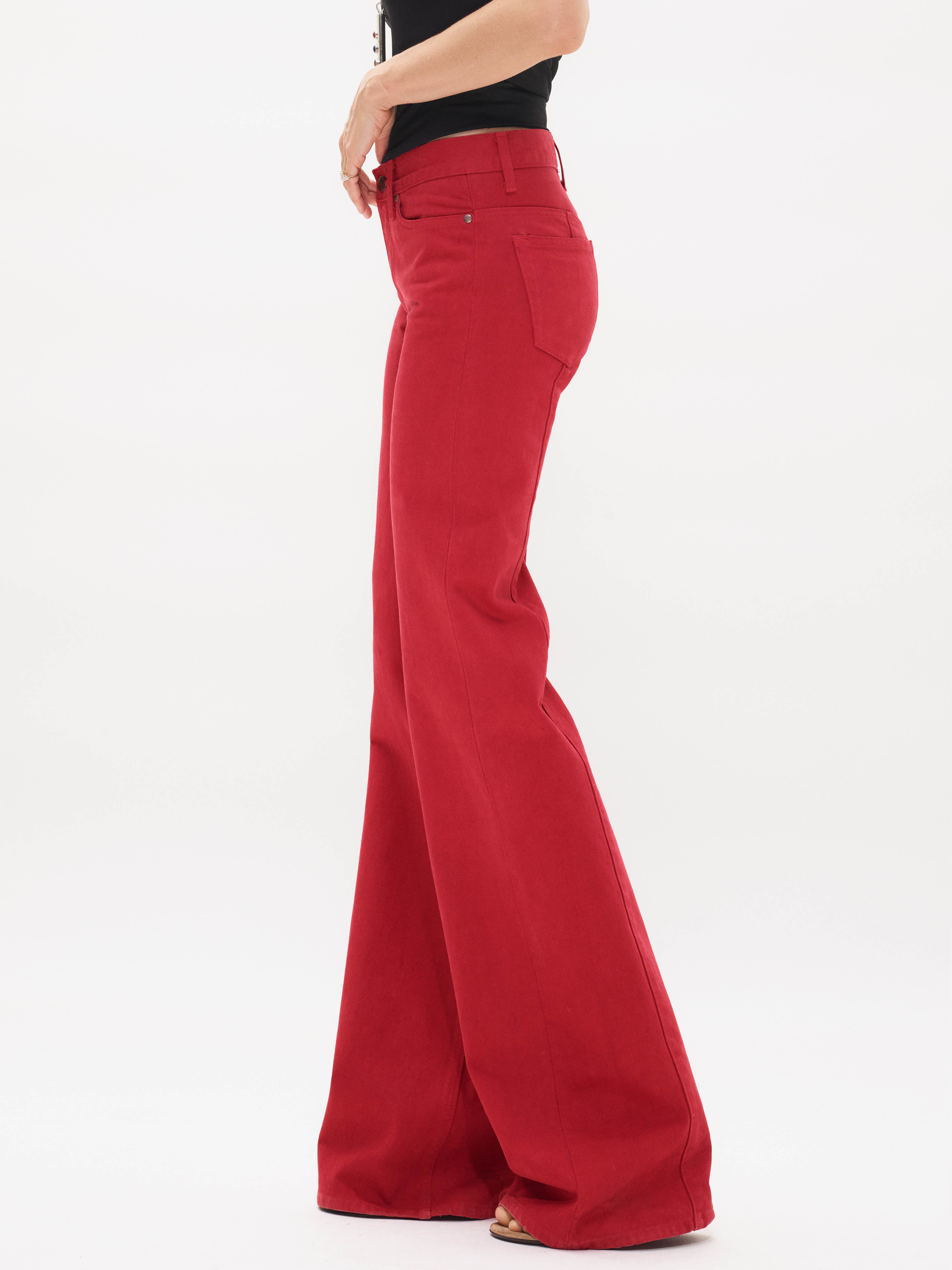 Collins Jean in Rigid Denim