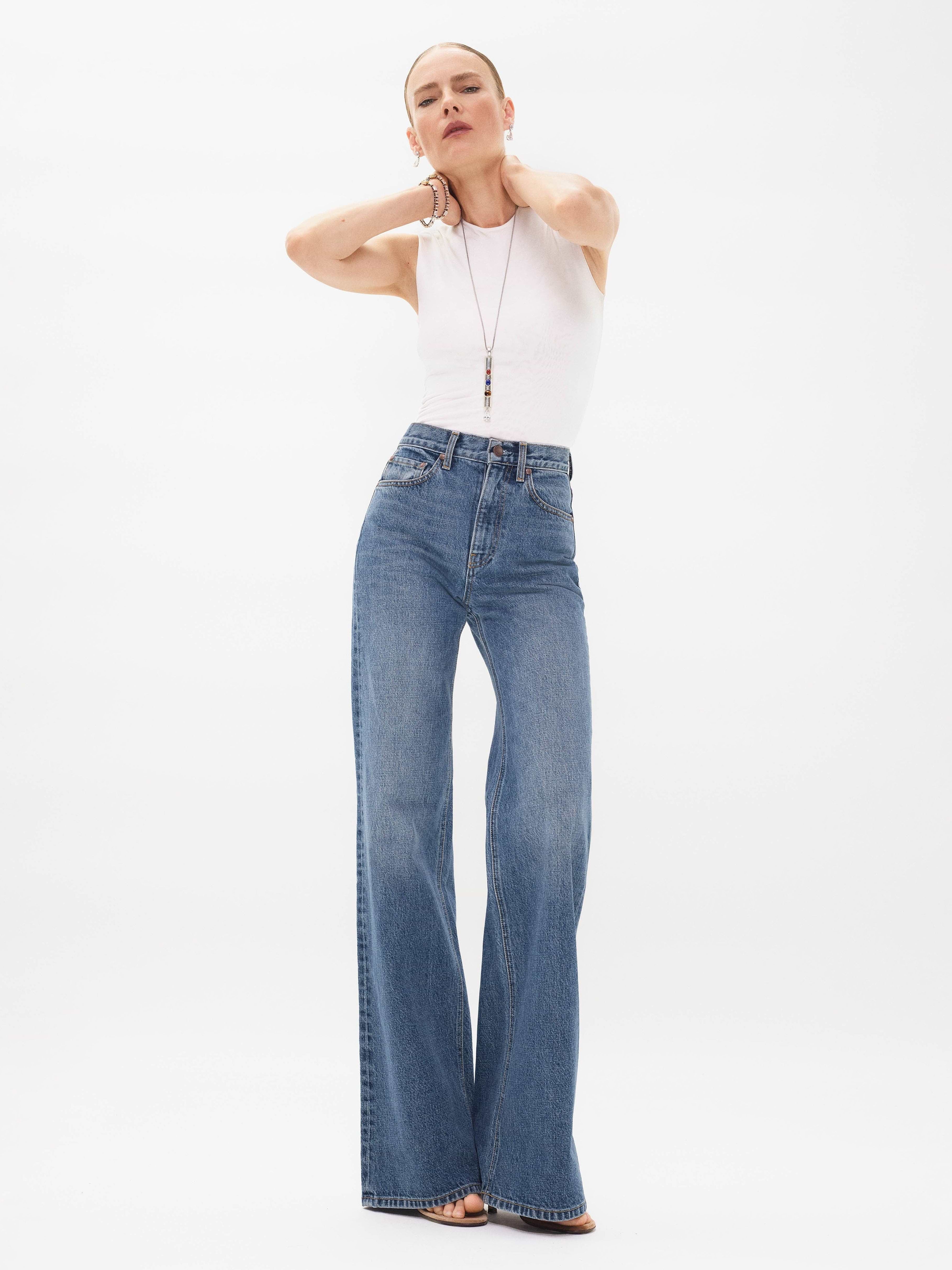 Hardy Jean in Rigid Denim