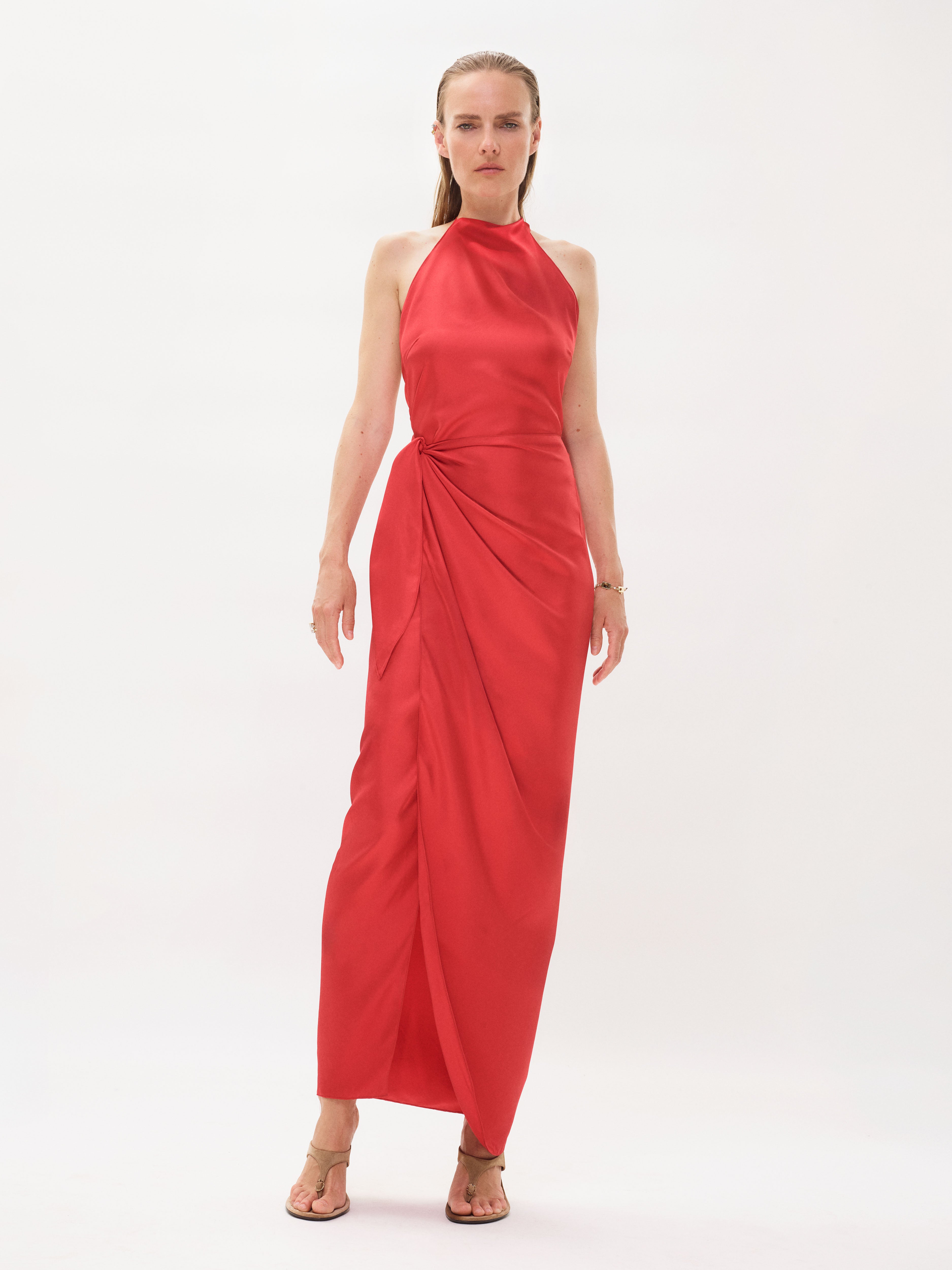 Nourin Dress in Silk