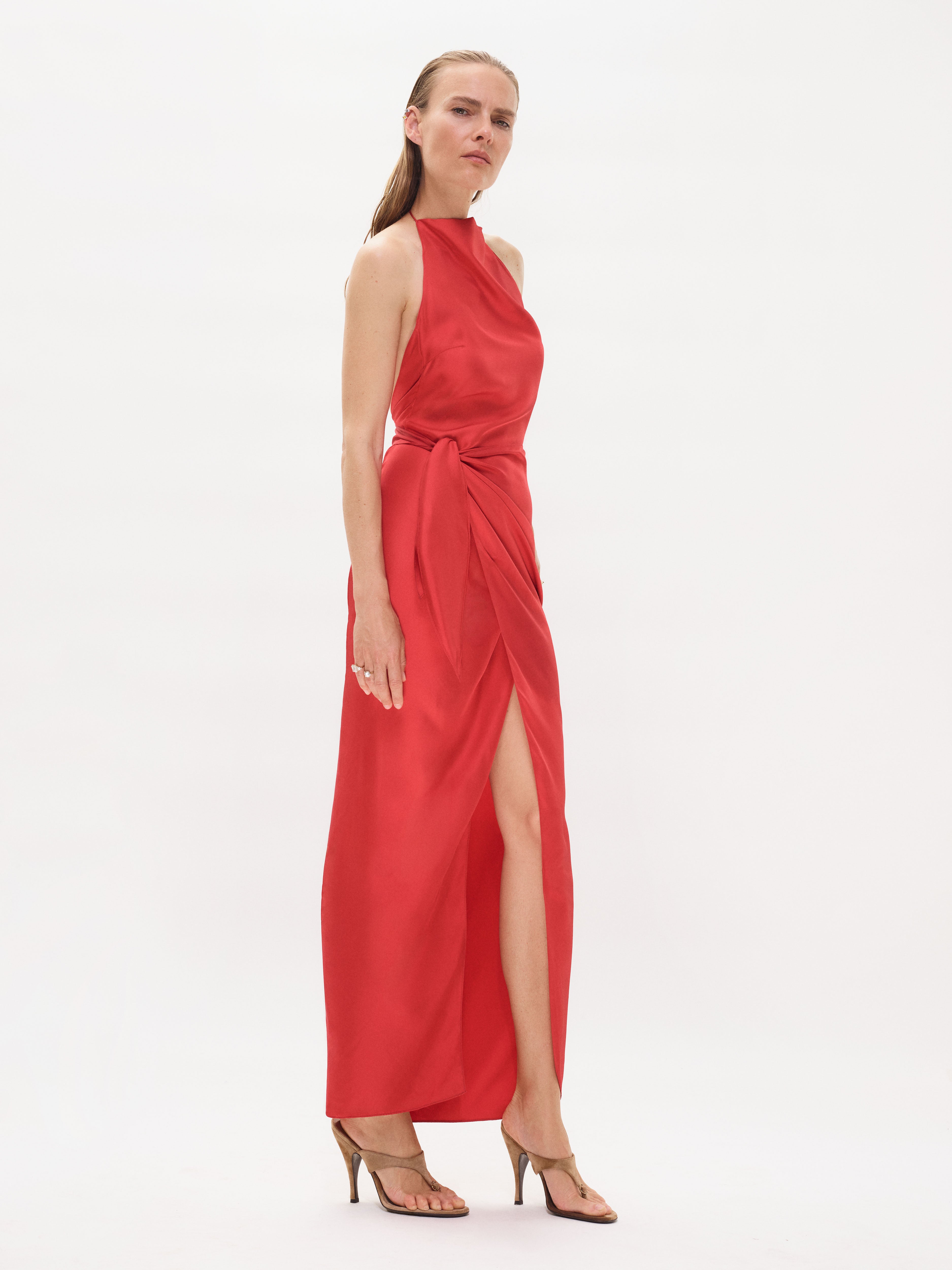 Nourin Dress in Silk