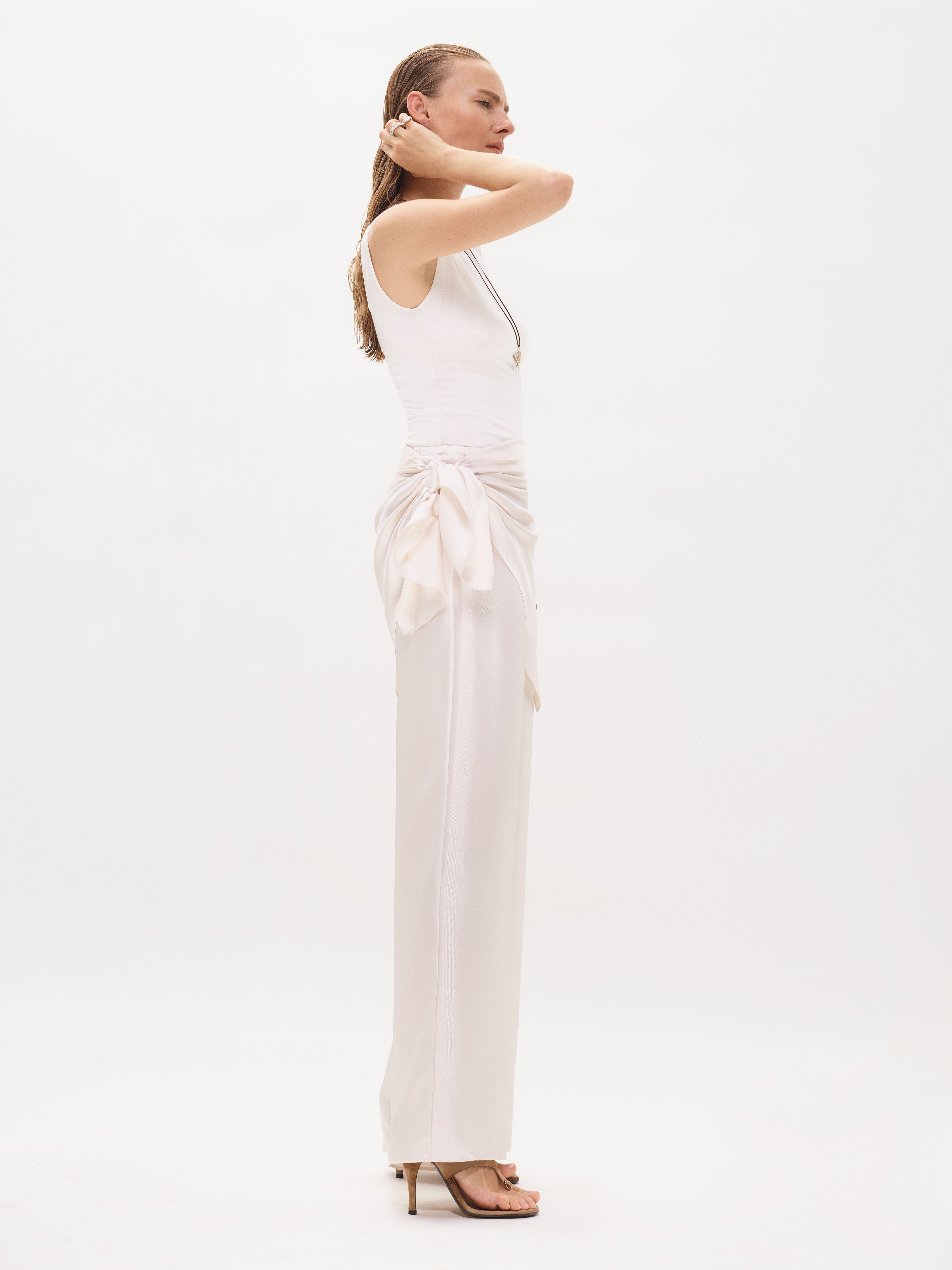 Freja Pant in Silk