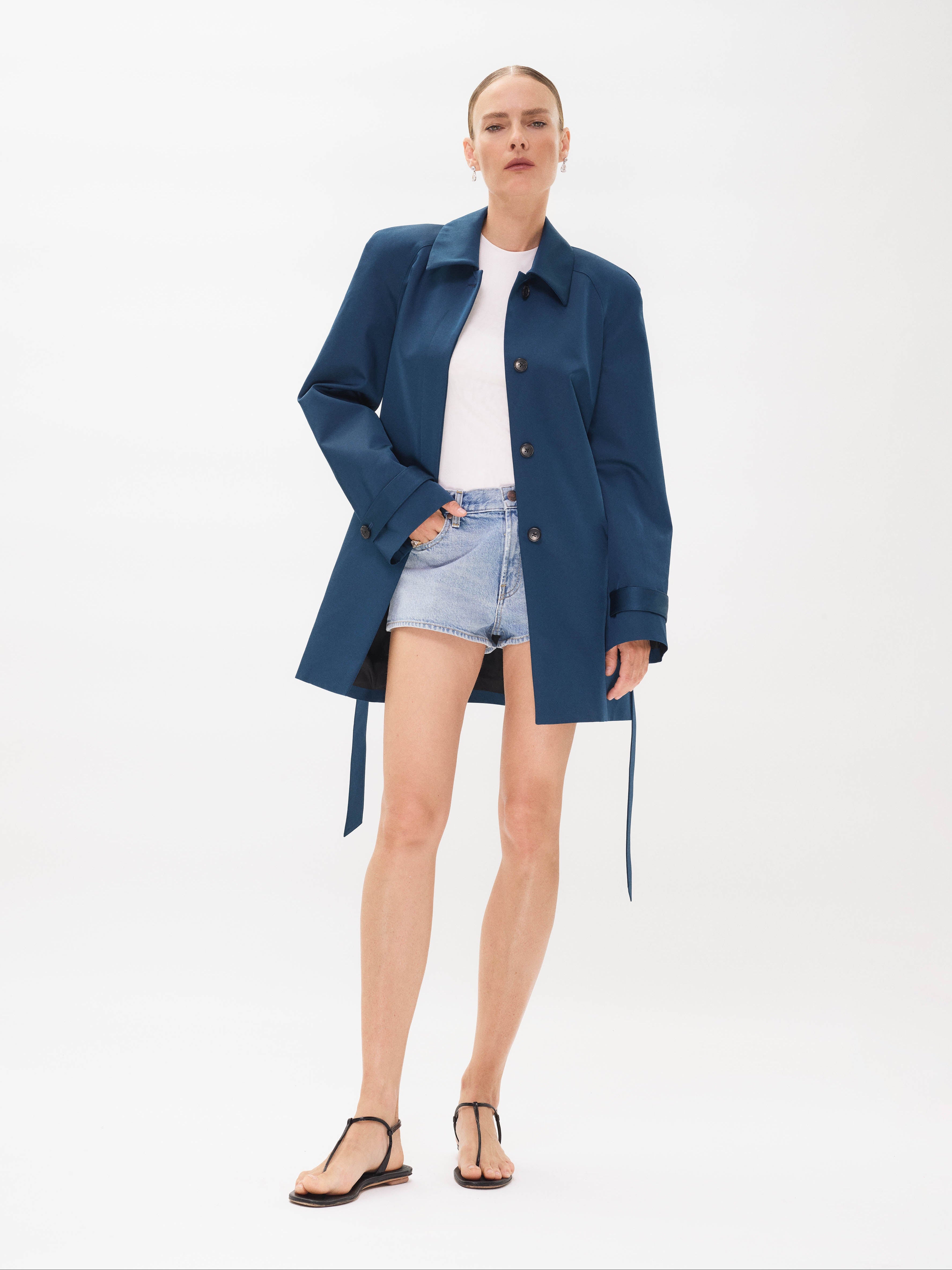Mira Jacket in Wool Silk