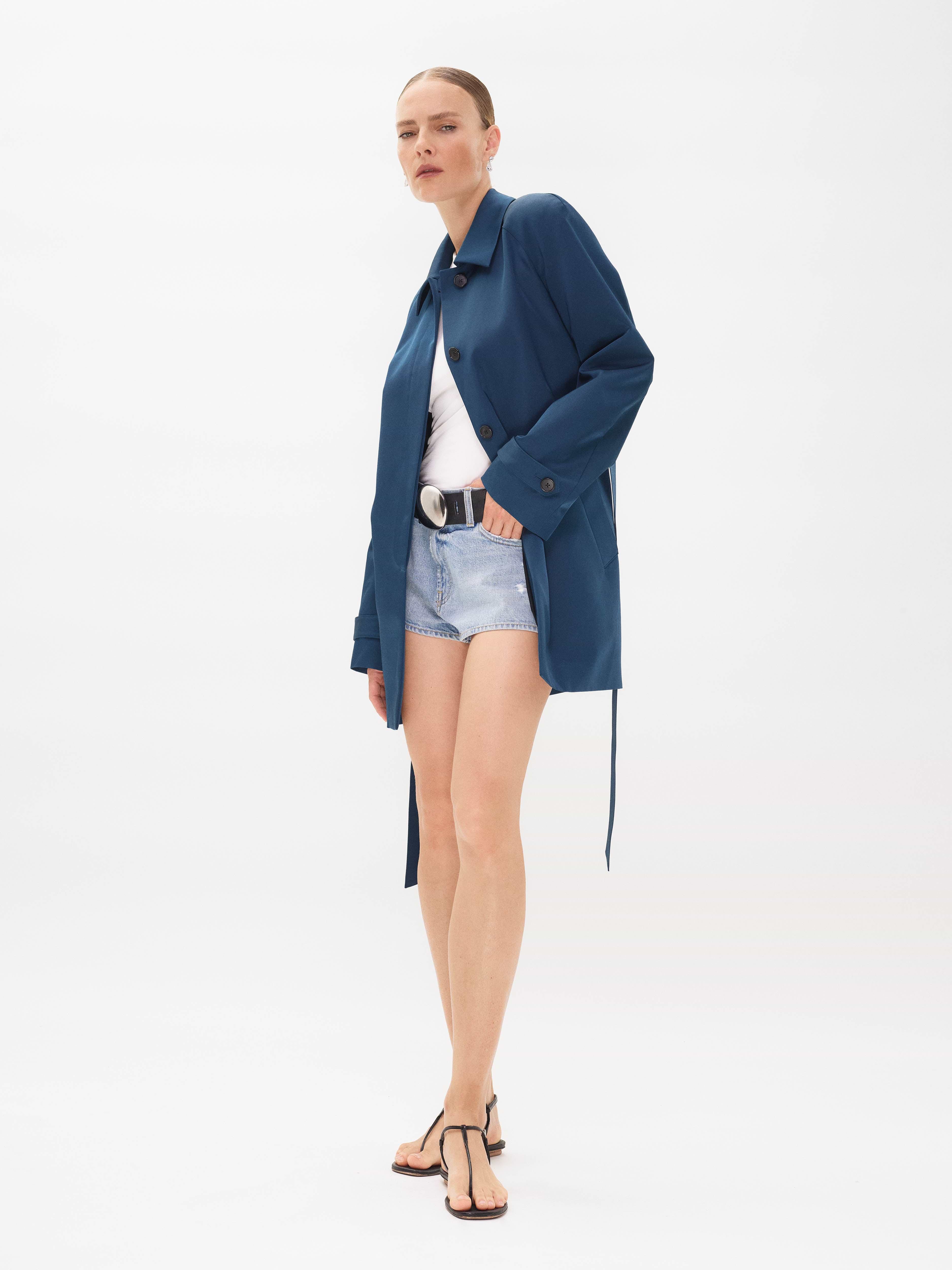 Mira Jacket in Wool Silk