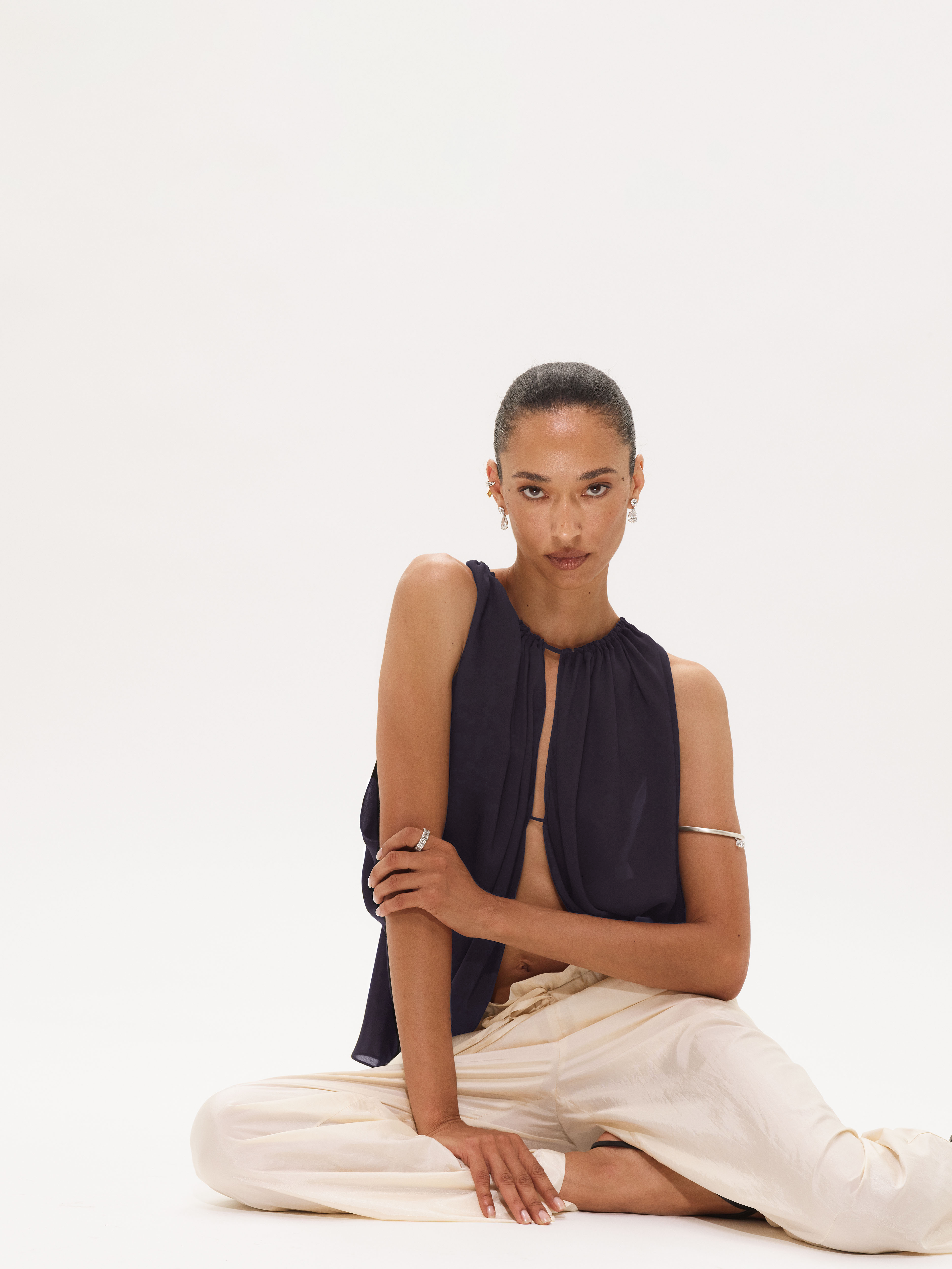 Reysa Top in Silk