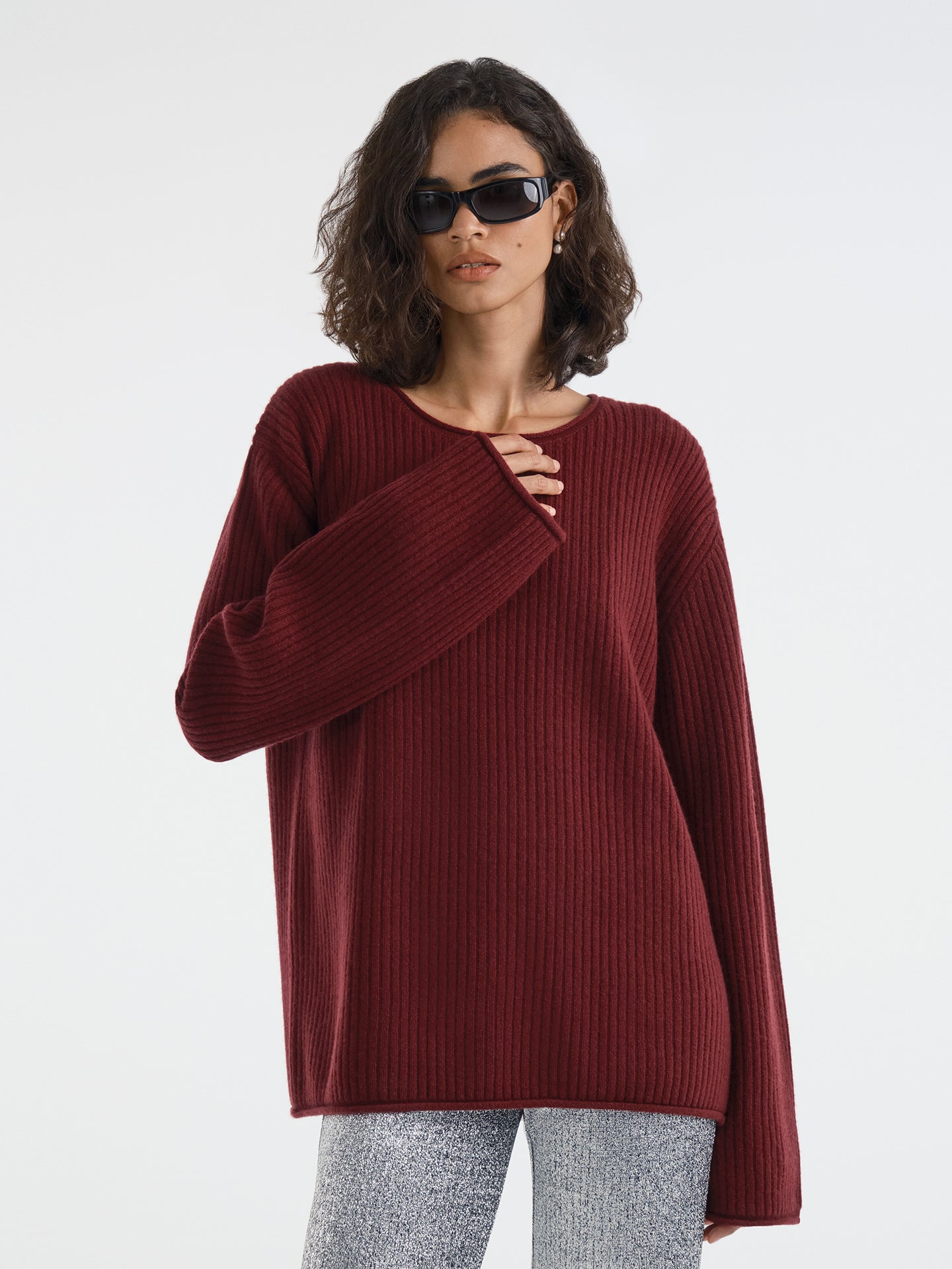 Eria Sweater in Cashmere - AFLALO