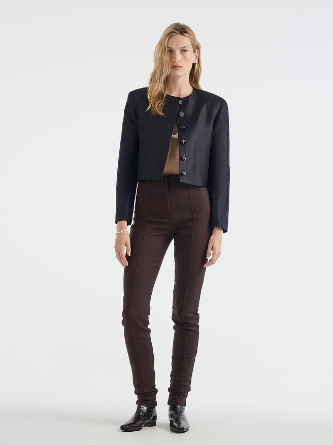 Bastion Jacket in Wool Silk - AFLALO