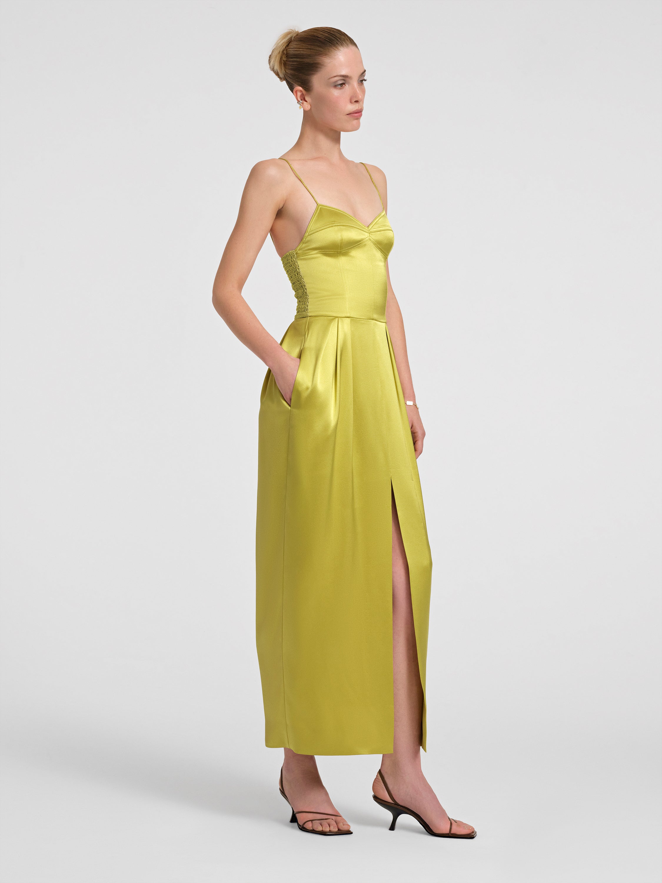 Ayla Dress in Silk