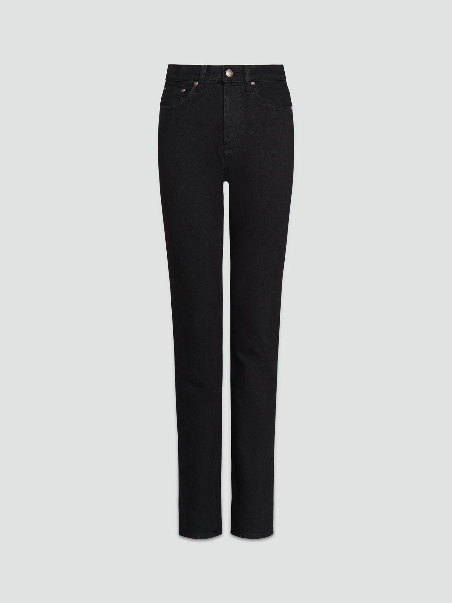 Bishop Jean in Rigid Denim - AFLALO