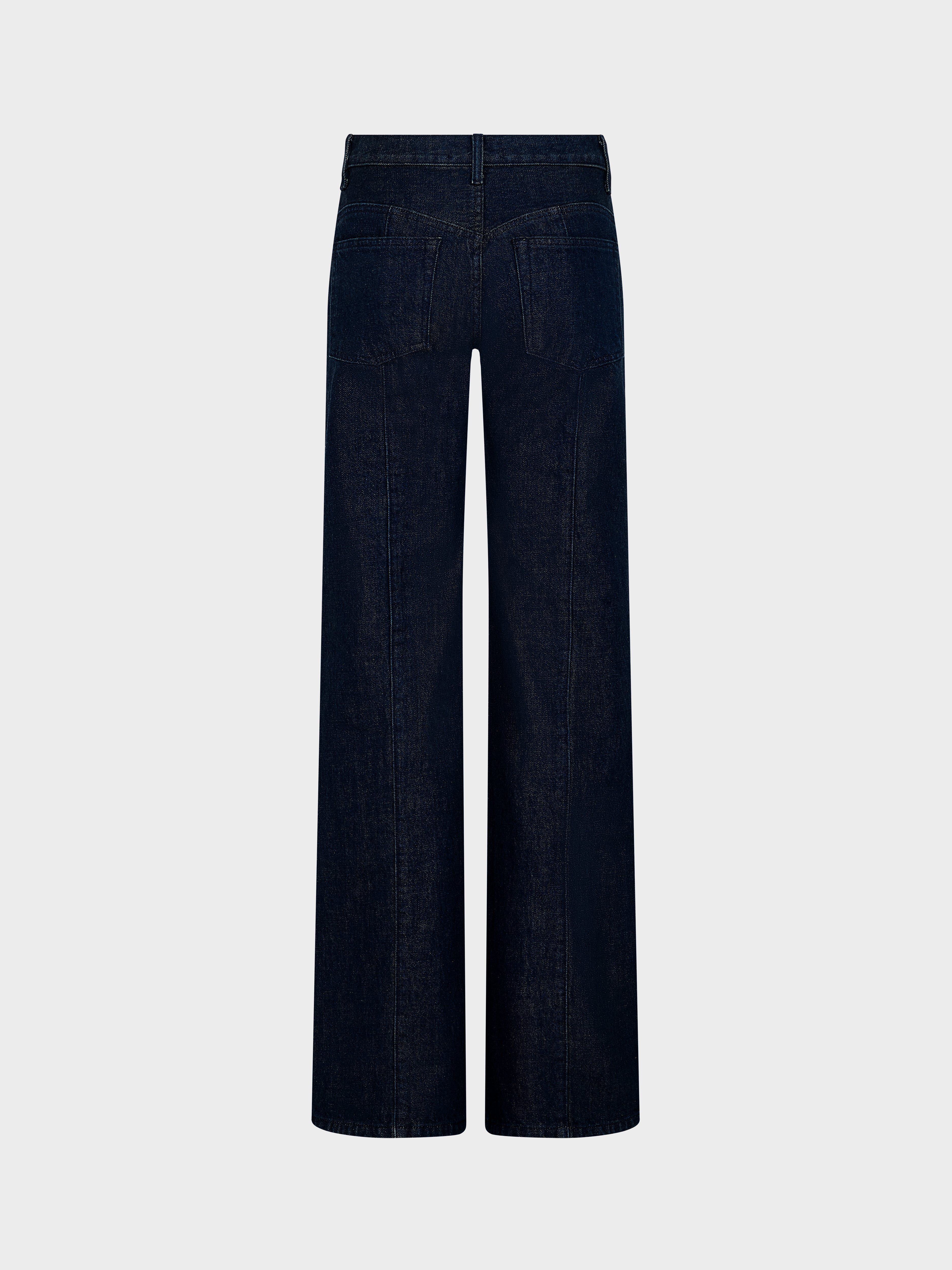 Collins Jean in Rigid Denim
