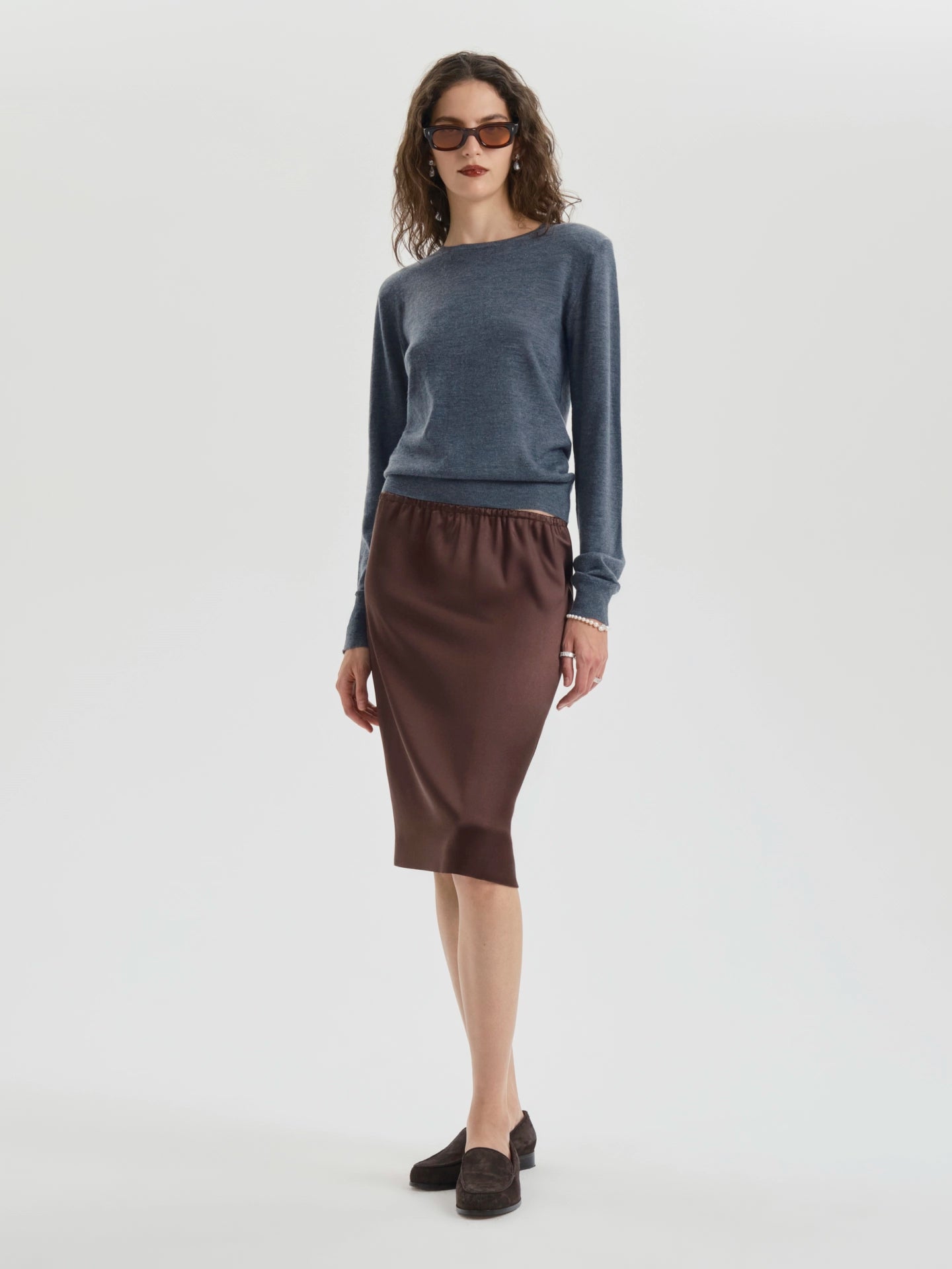 Galen Skirt in Silk