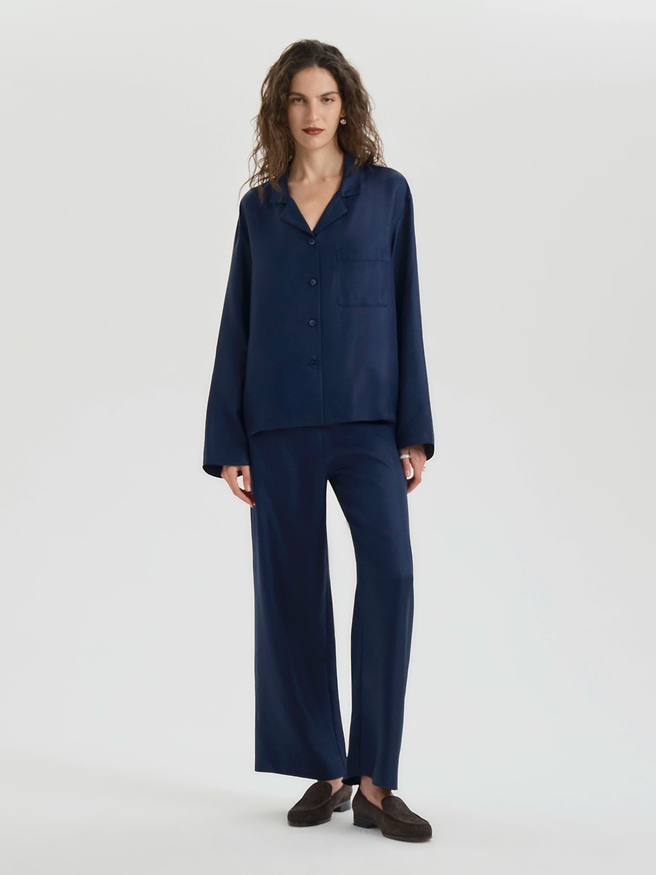 Zanitha Pant in Silk - AFLALO