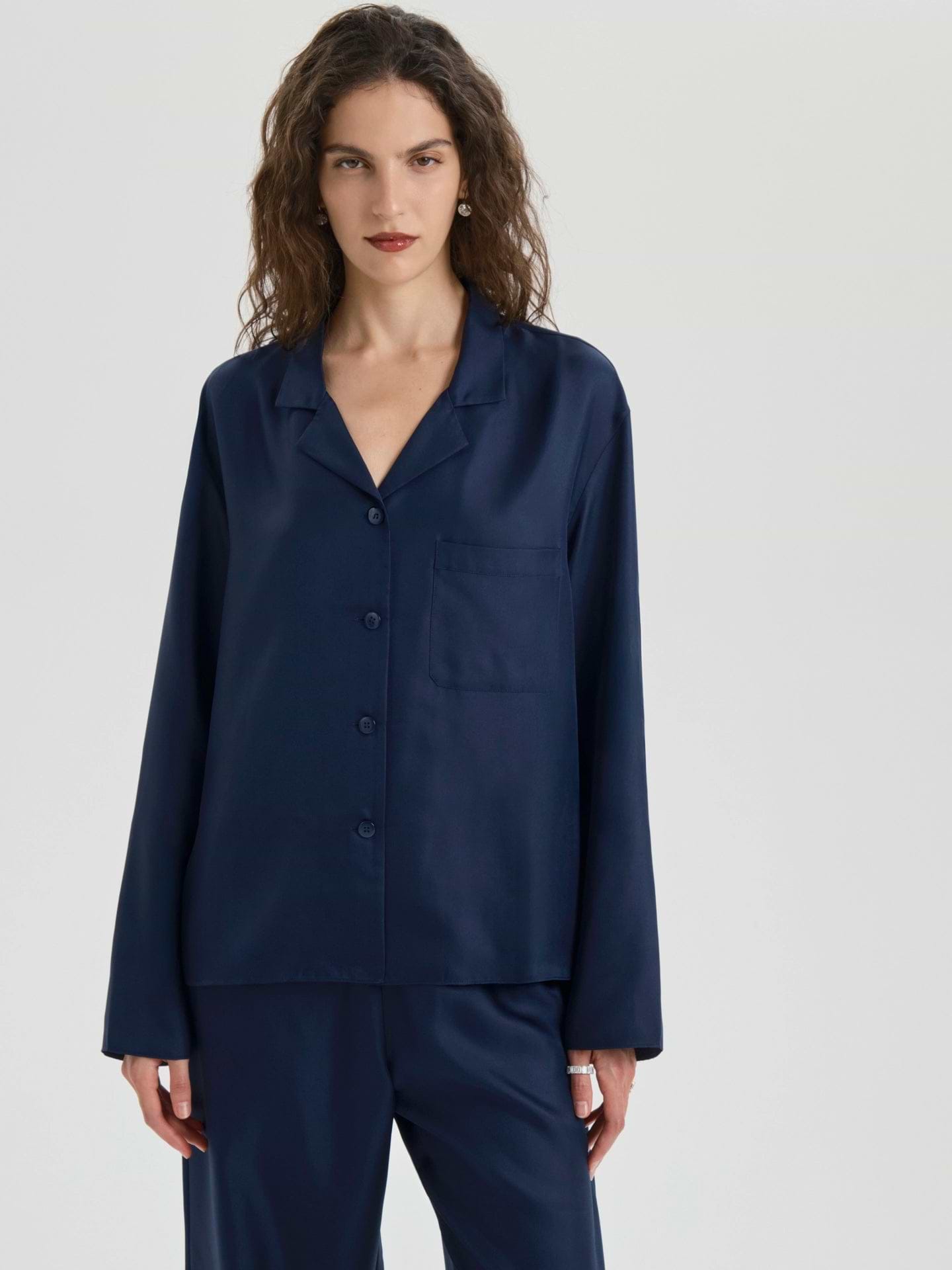 Lyra Shirt in Silk - AFLALO