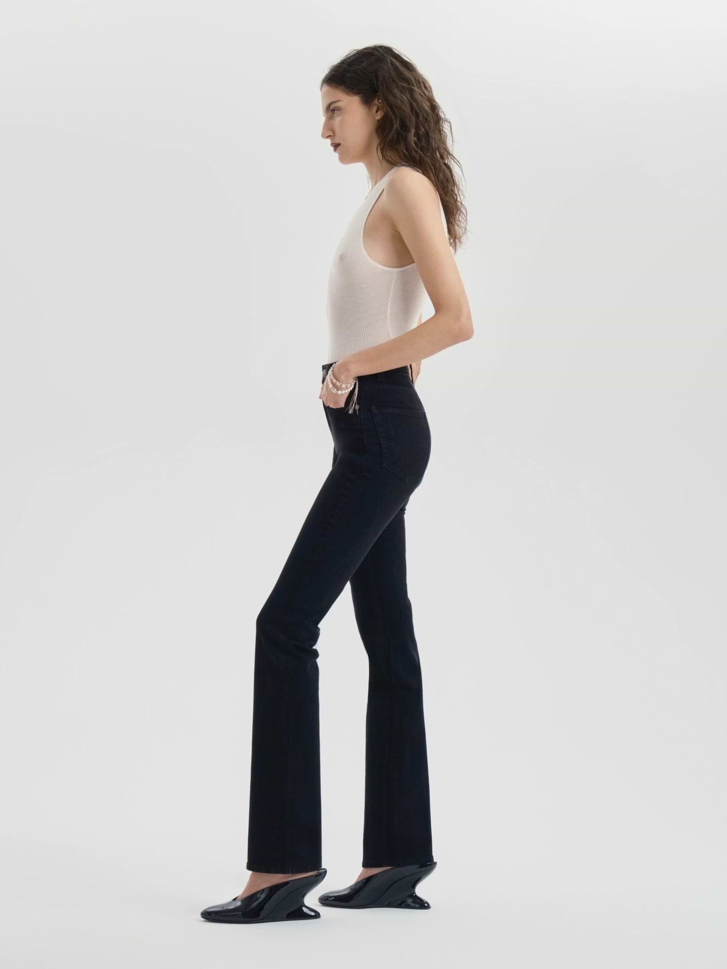 Cira Tank in Wool - AFLALO