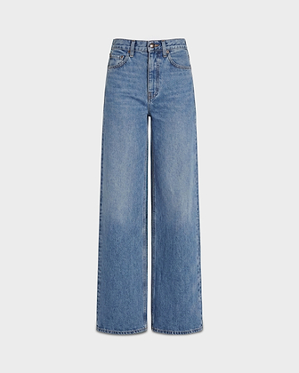 AFLALO Hardy Jean in Rigid Denim – Blue Hour - Ghost Front