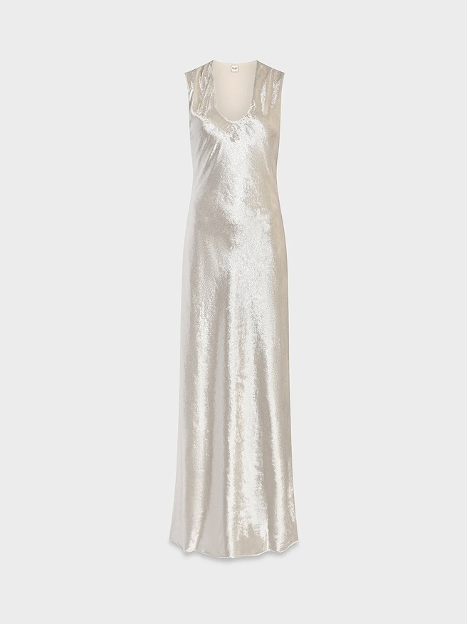 Ismara Dress in Velvet - AFLALO