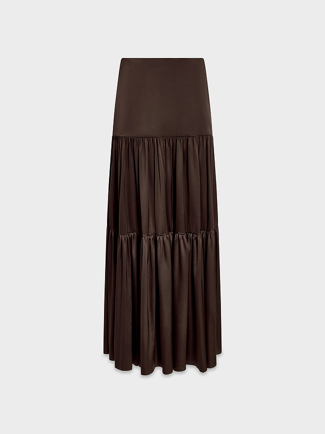 Isolde Skirt in Silk - AFLALO