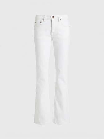 AFLALO Leary Jean – Marshmallow Rigid Denim - Ghost Front