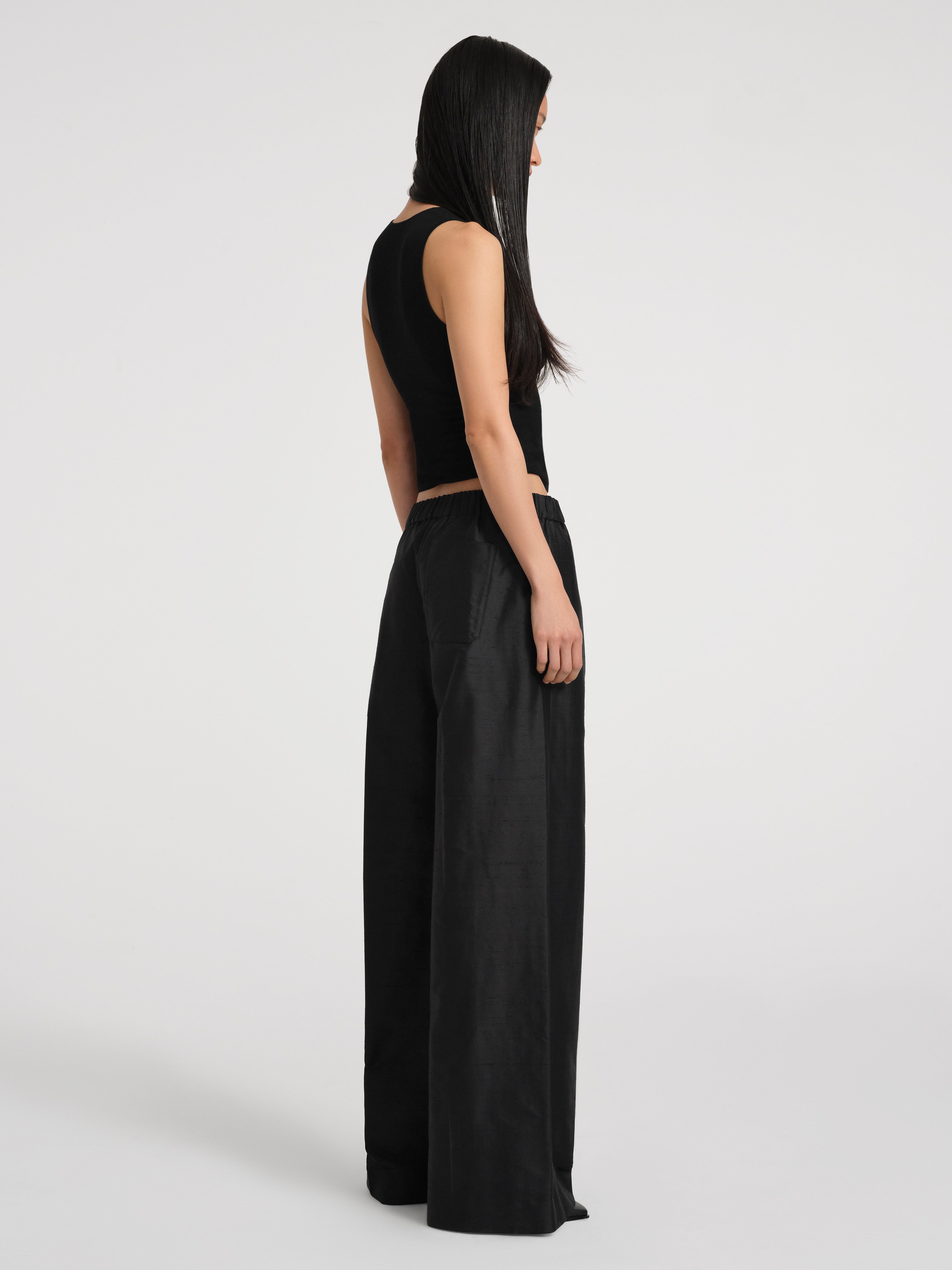 Lido Pant in Silk