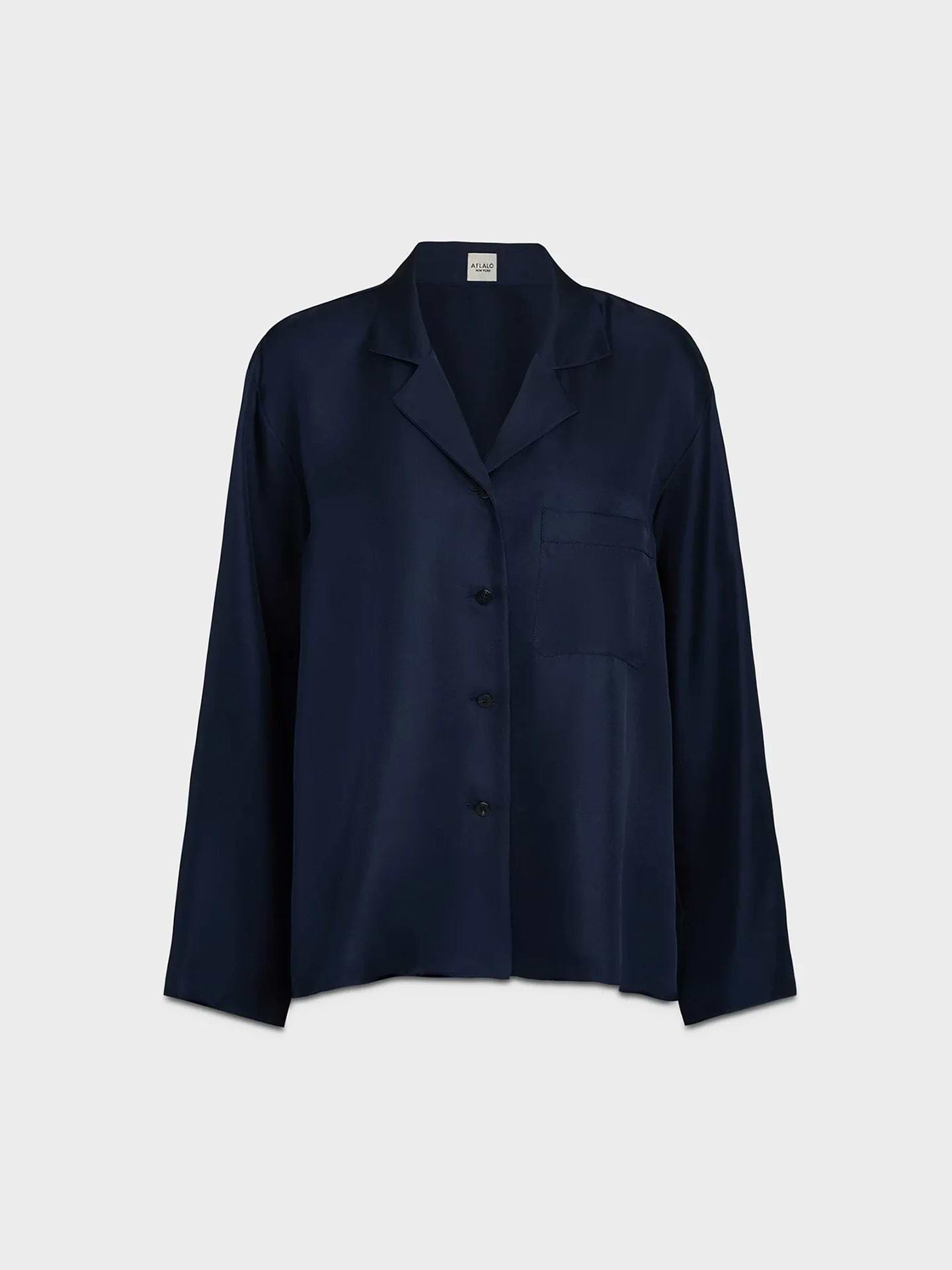 Lyra Shirt in Silk - AFLALO