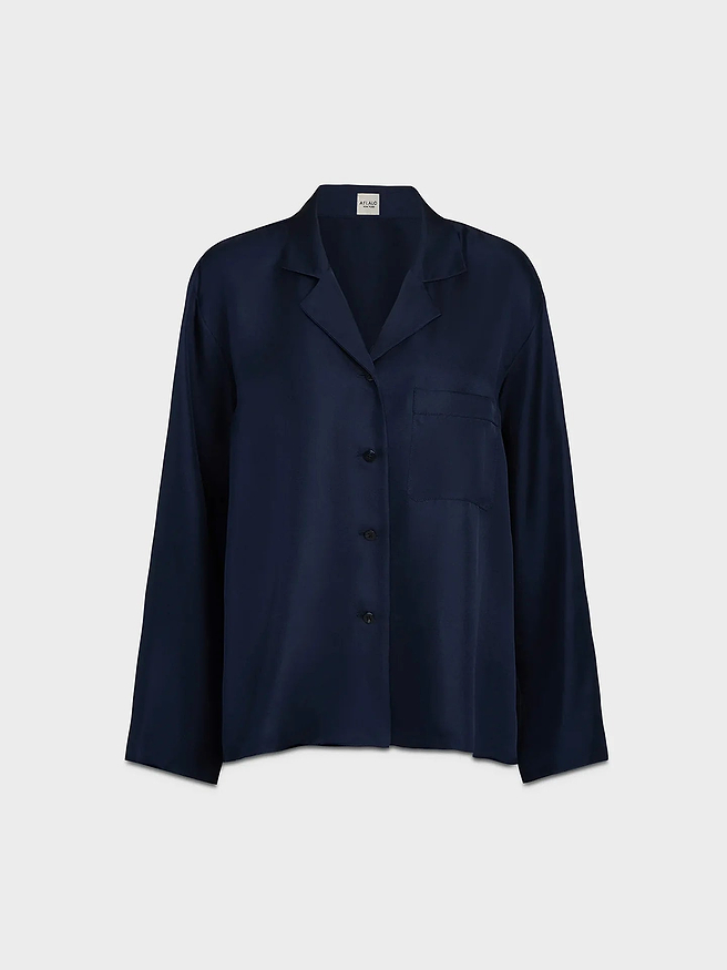 Lyra Shirt in Silk - AFLALO