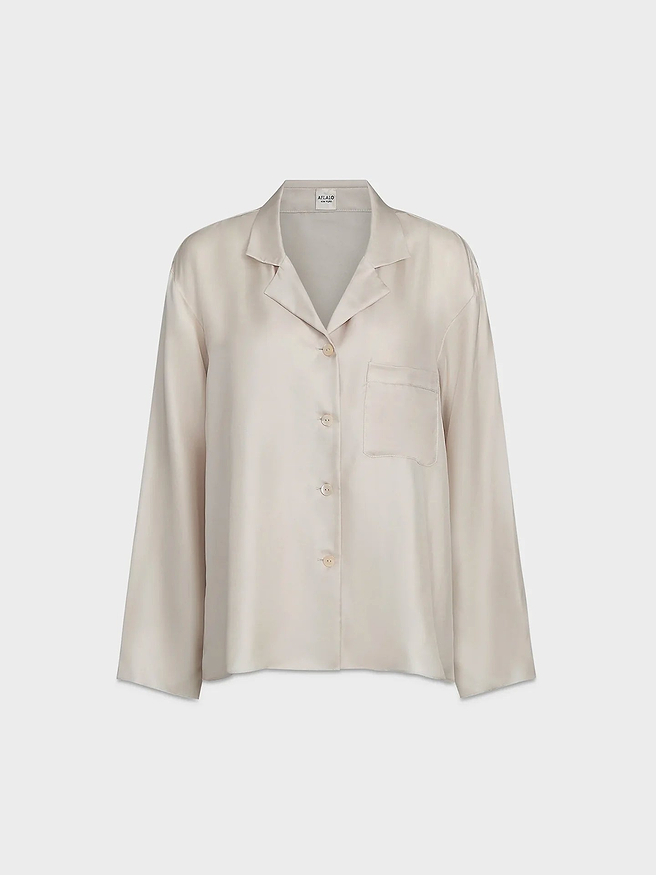 Lyra Shirt in Silk - AFLALO