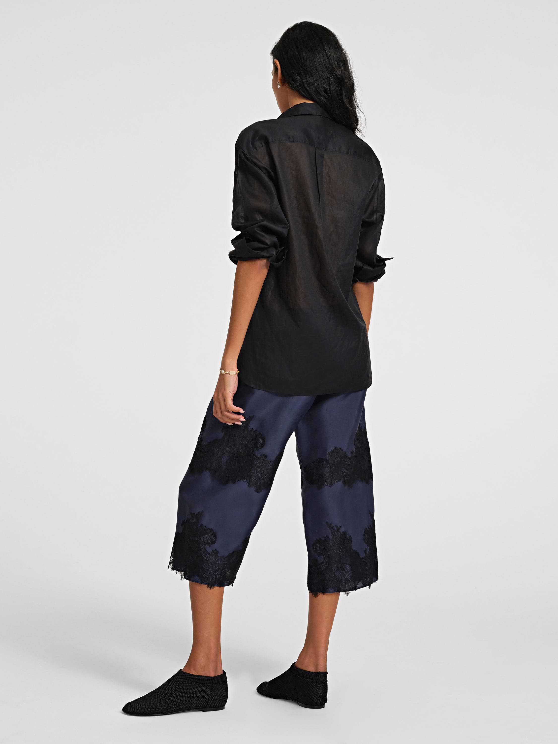 Maelis Pant in Silk