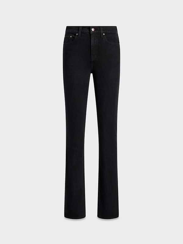 AFLALO Miller Jean – Pure Onyx Stretch Denim - Ghost Front
