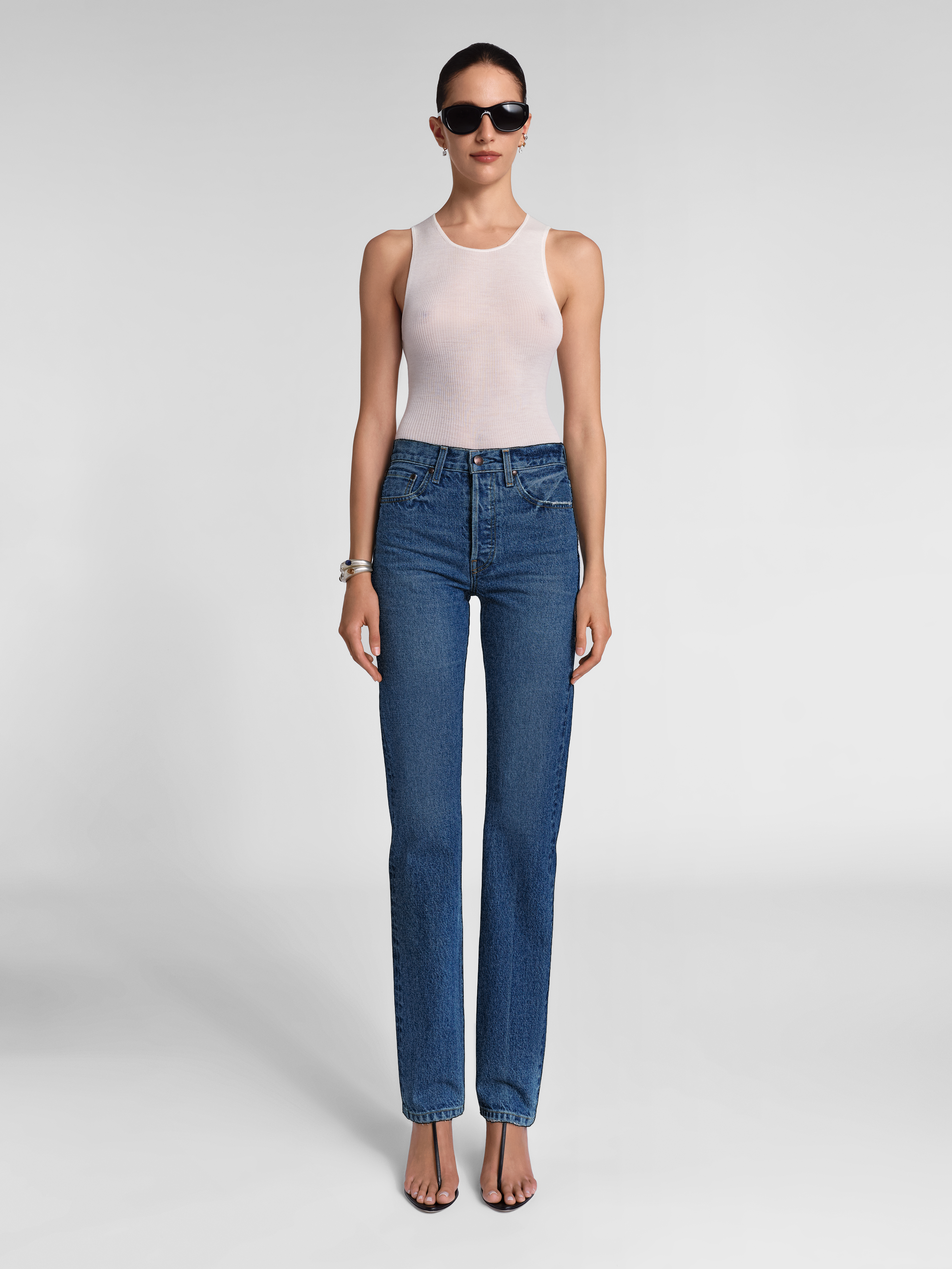 Orwell Jean in Rigid Denim