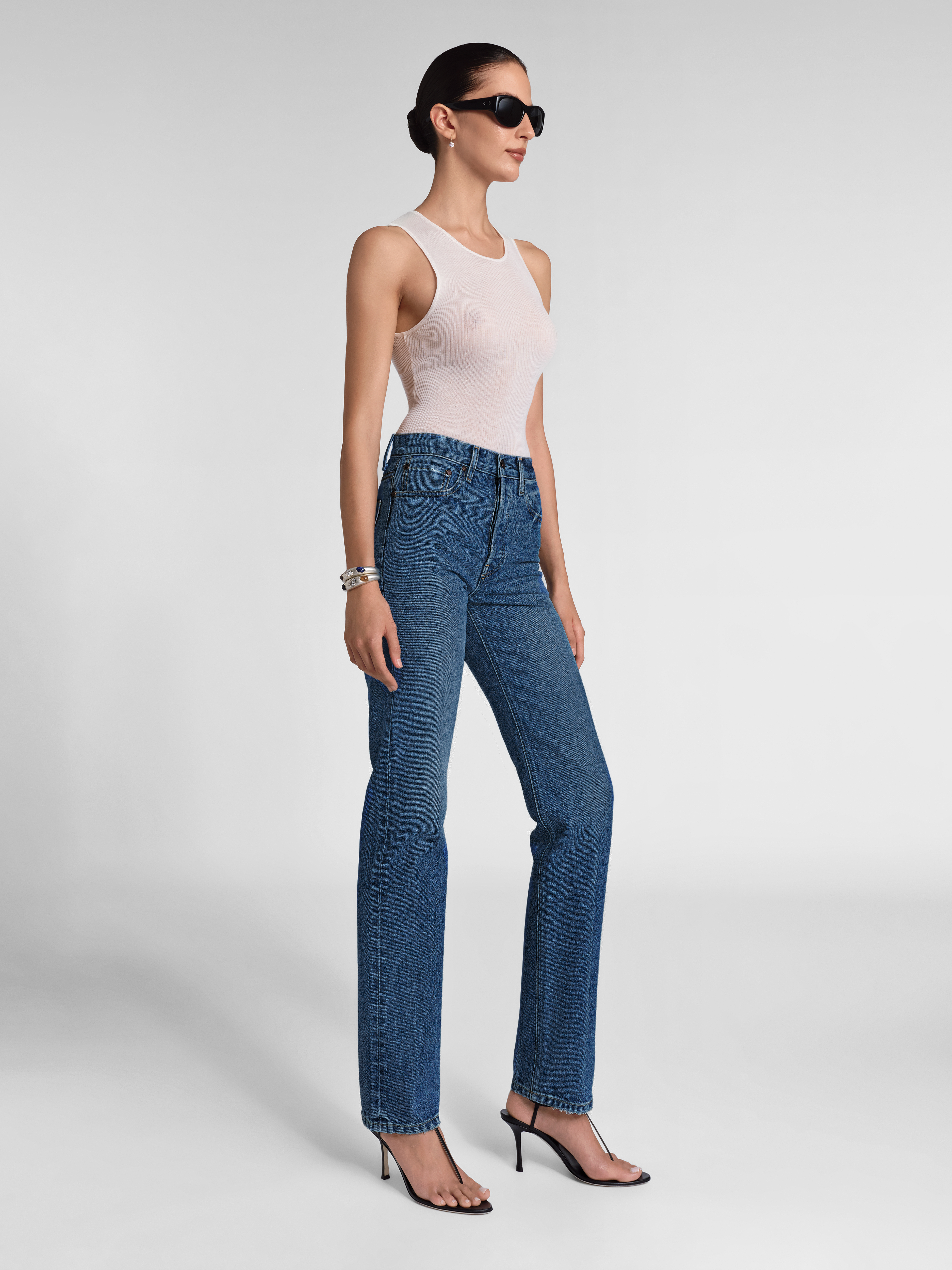 Orwell Jean in Rigid Denim