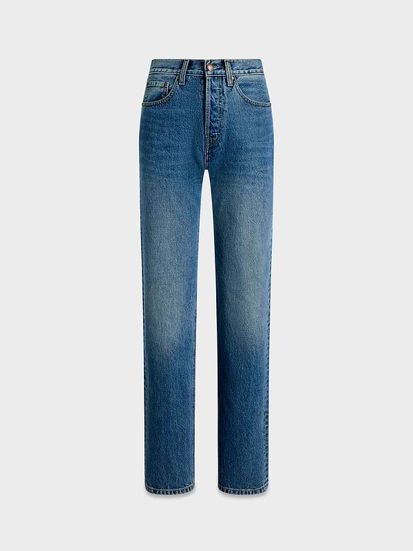 AFLALO Orwell Jean – Blue Hour Rigid Denim - Ghost Front