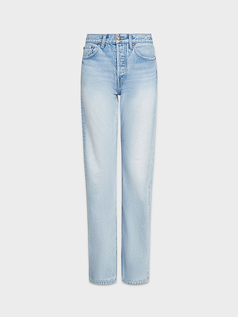 AFLALO Orwell Jean in Rigid Denim – Salt Air - Ghost Front