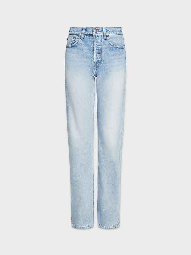 AFLALO Orwell Jean in Rigid Denim – Salt Air - Ghost Front